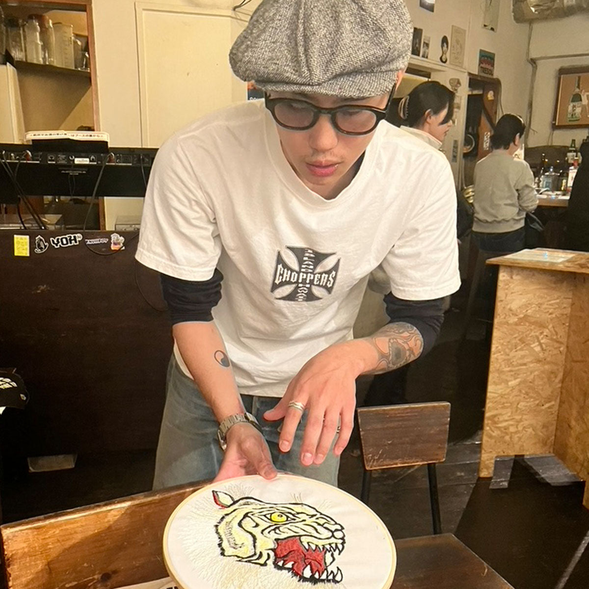 12 : 思案刺繍展示会