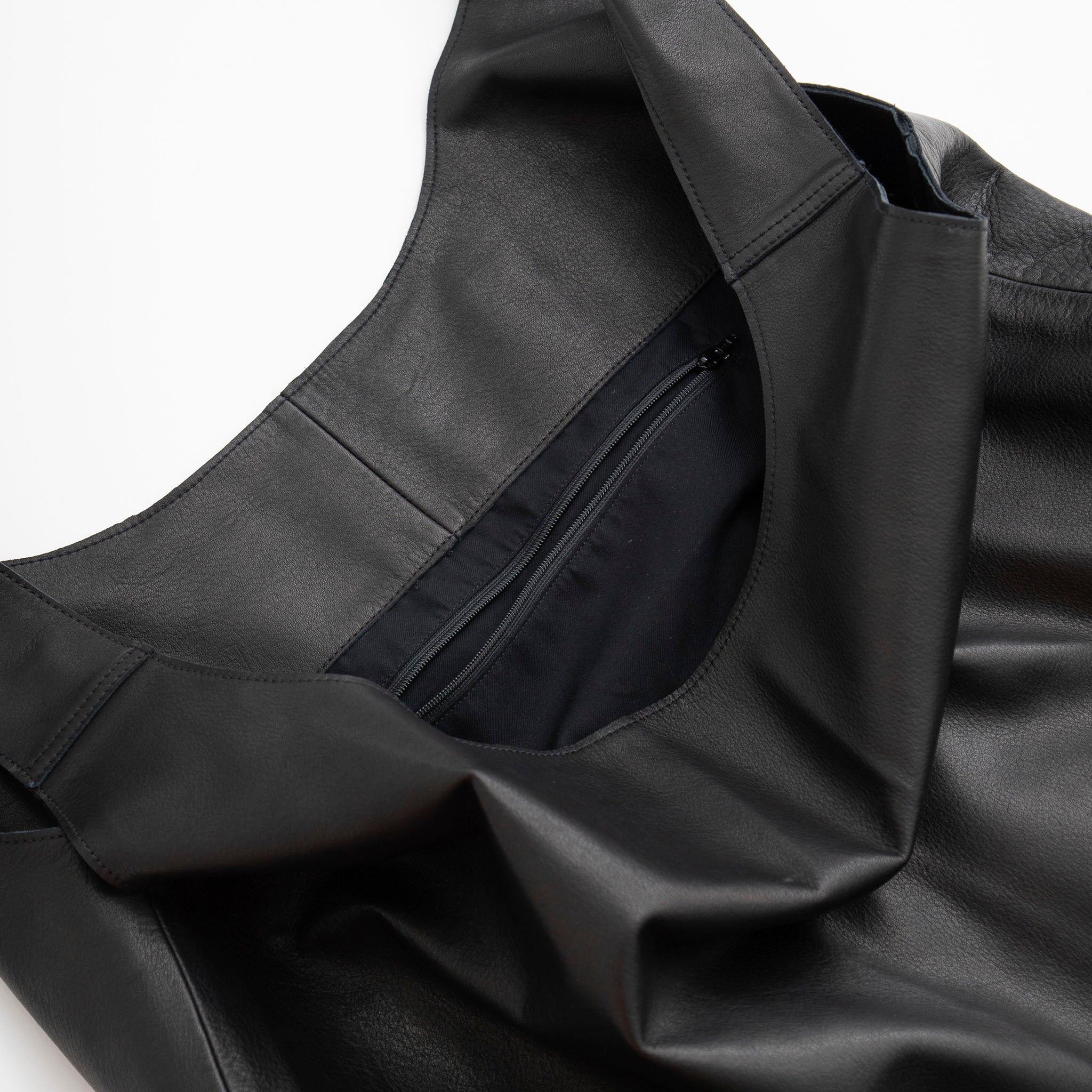 RYU "leather huge bag" カウレザー ショッピングバッグ