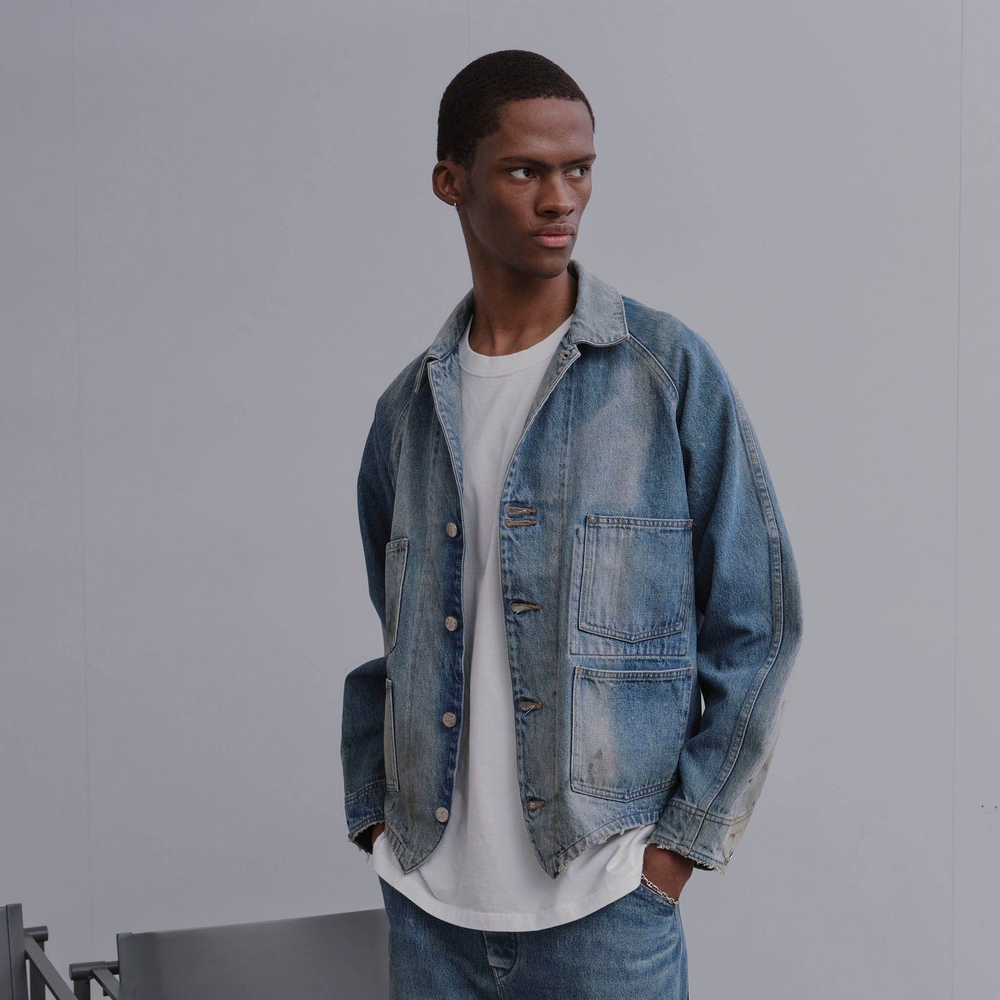 AUTHEN "Selvedge denim engineer jacket" ヴィンテージデニム エンジニアジャケット