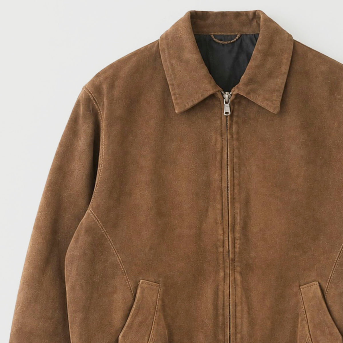 SABY(サバイ)/ BOY SCOUT GOAT LEATHER BLOUSON ボーイスカウト ゴートスウェード ブルゾン