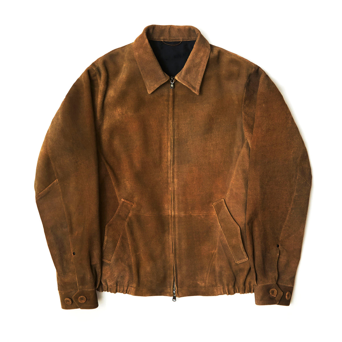 SABY(サバイ)/ BOY SCOUT GOAT LEATHER BLOUSON ボーイスカウト ゴートスウェード ブルゾン