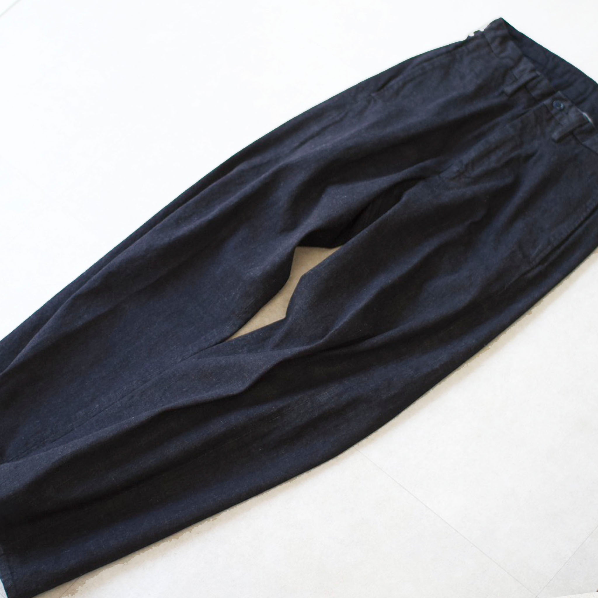 OKOLO (オコロ) / SIMONS JEANS BLUE ジンバブエコットン デニムトラウザーパンツ