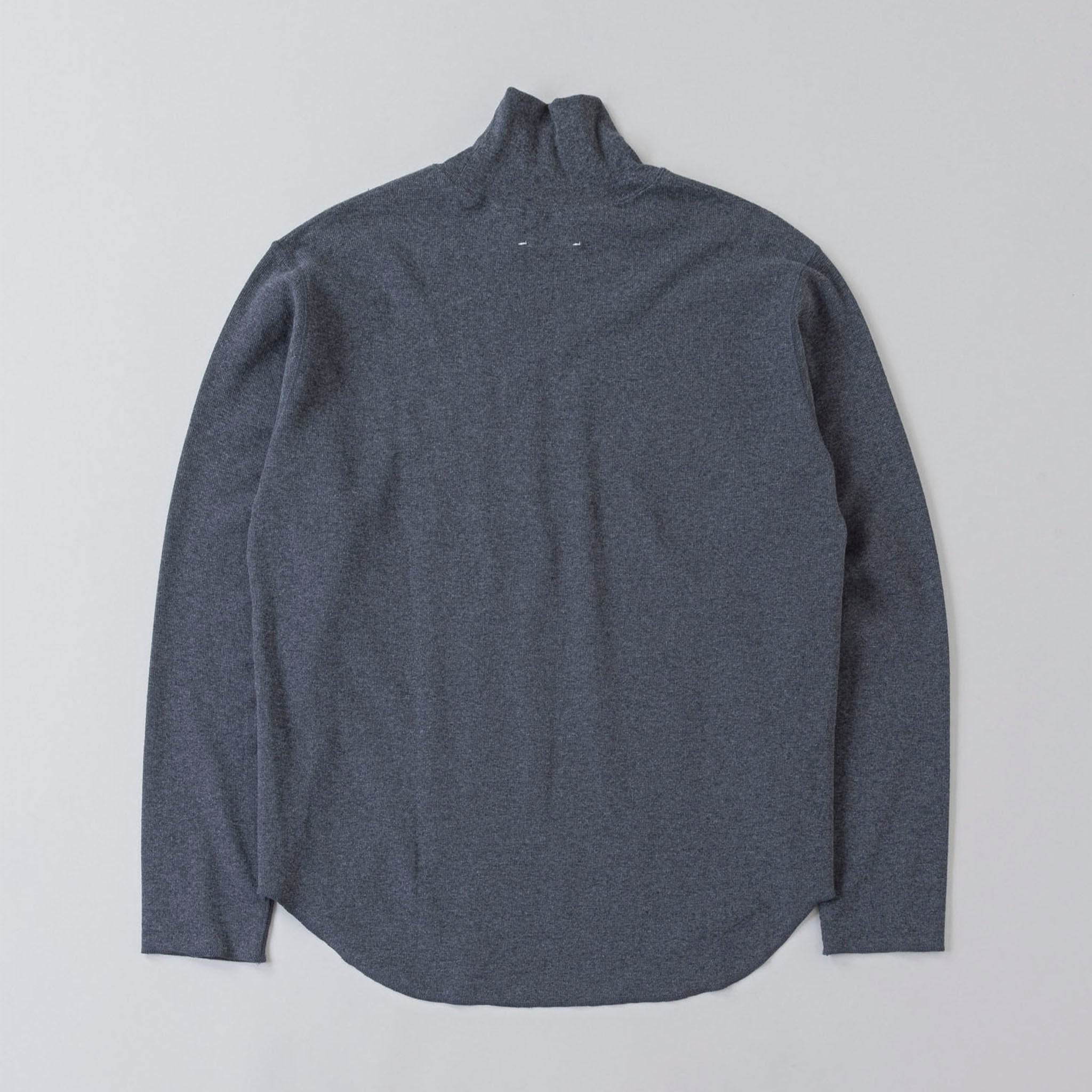 SABY "HIGH NECK LONG SLEEVE TEE -26/1 BD MICRO WAFFLE-" ハイネック ワッフルカットソー