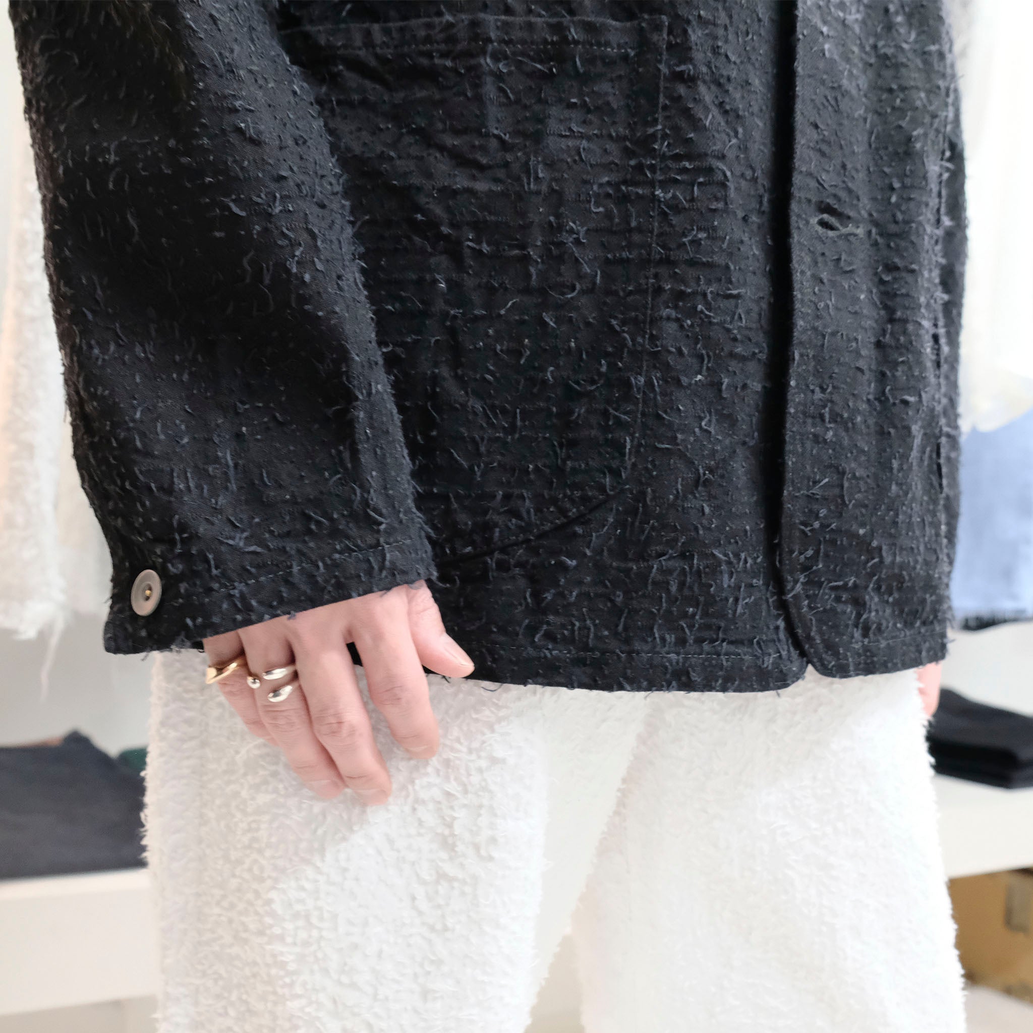 SABY (サバイ) / TYPE 3 BAGGY - 12oz Needle Work Denim - ニードルワークデニムパンツ