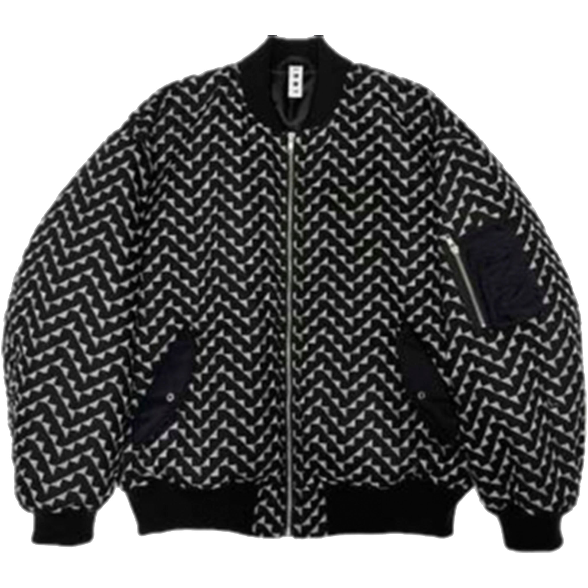 KIMMY "TRIANGLE BOMBER" 刺繍ボンバーMA-1ジャケット
