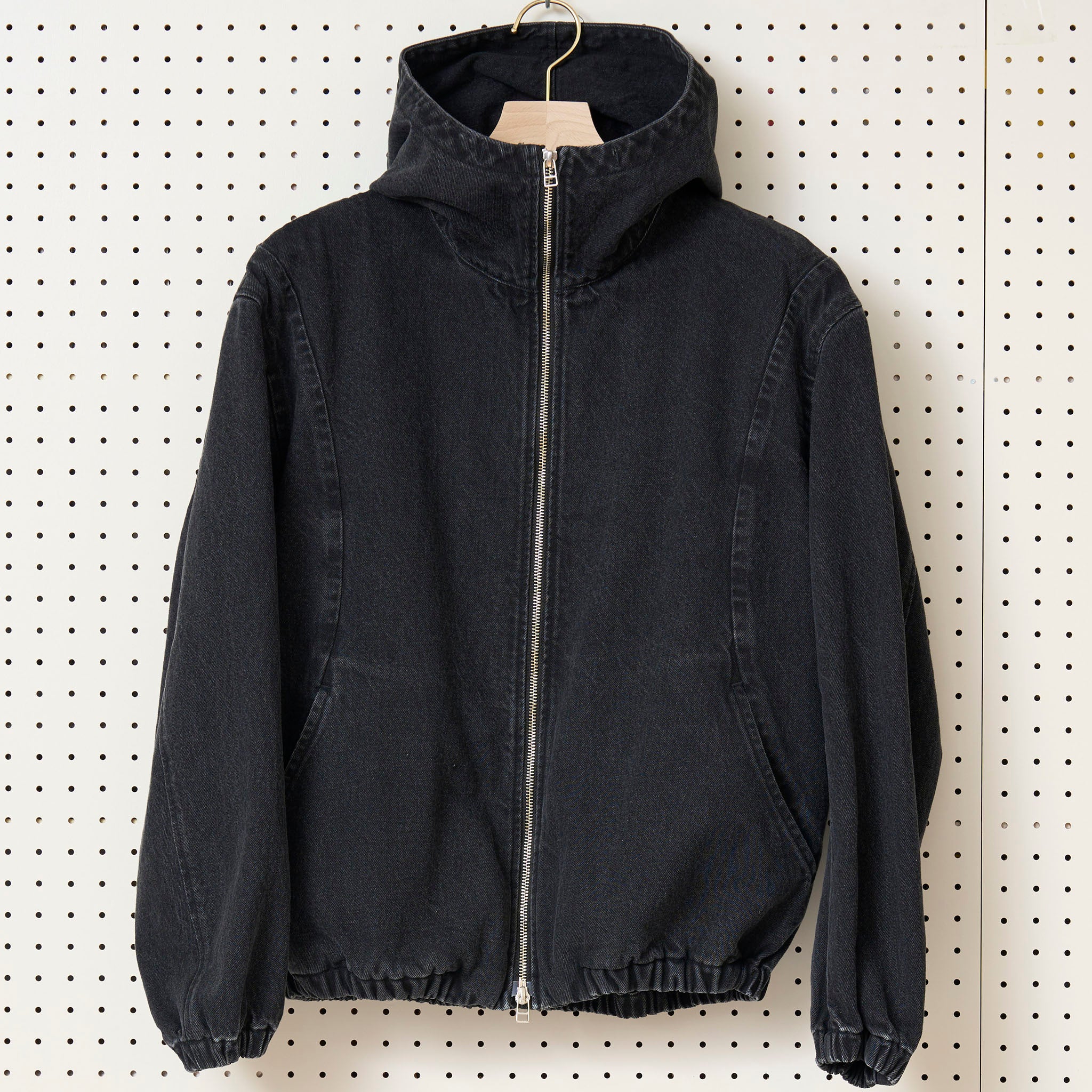call "HOODIE BLOUSON" デニム フーデッドブルゾン