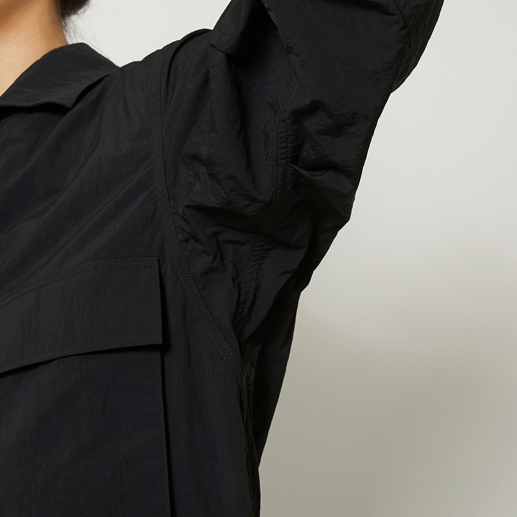 PRODUCT TWELVE "Cropped Utility Shirt" ナイロン ショート丈ジャケット