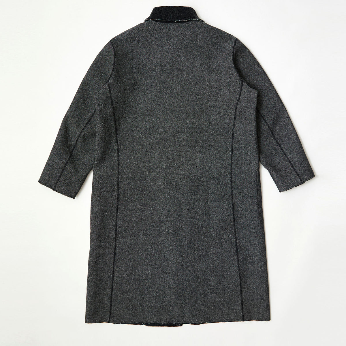 SABY(サバイ)/ REVERSIBLE USMA COAT リバーシブル ウール・ベロアコート