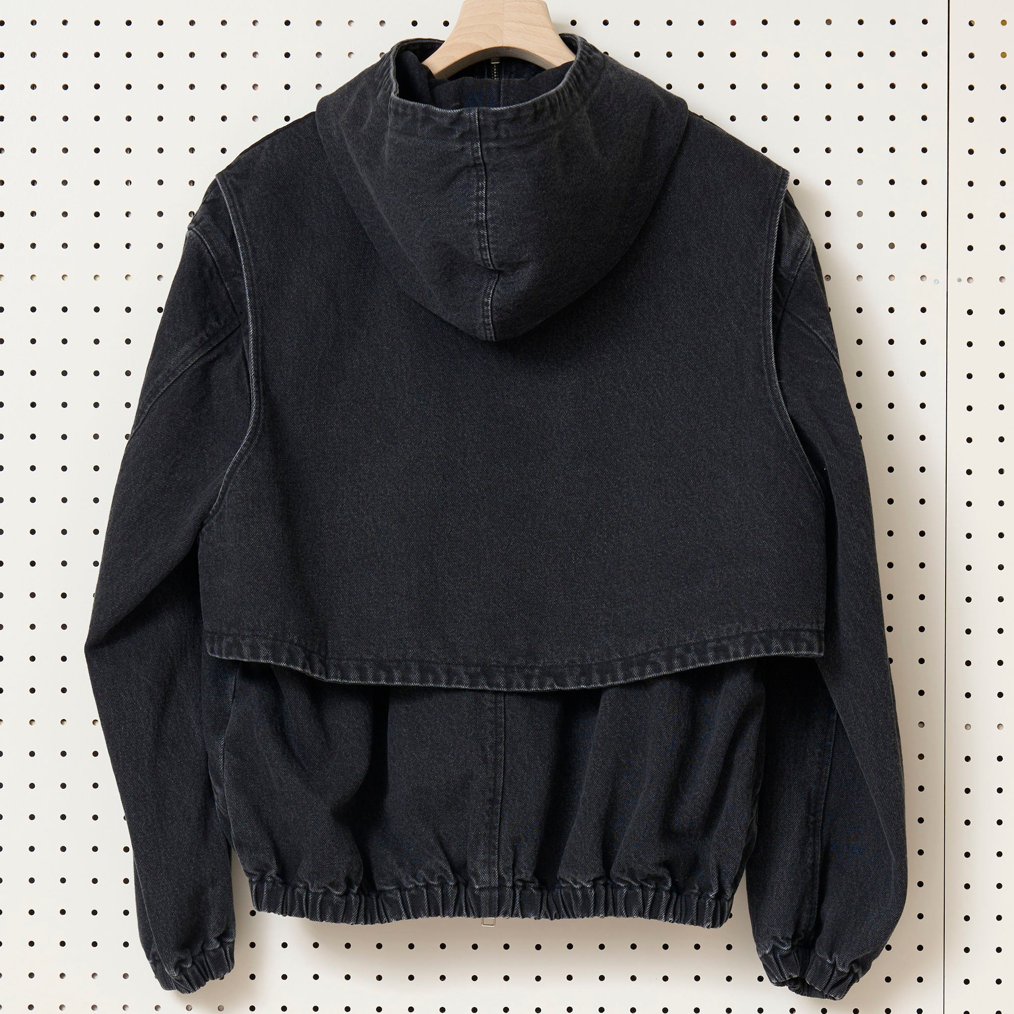 call "HOODIE BLOUSON" デニム フーデッドブルゾン