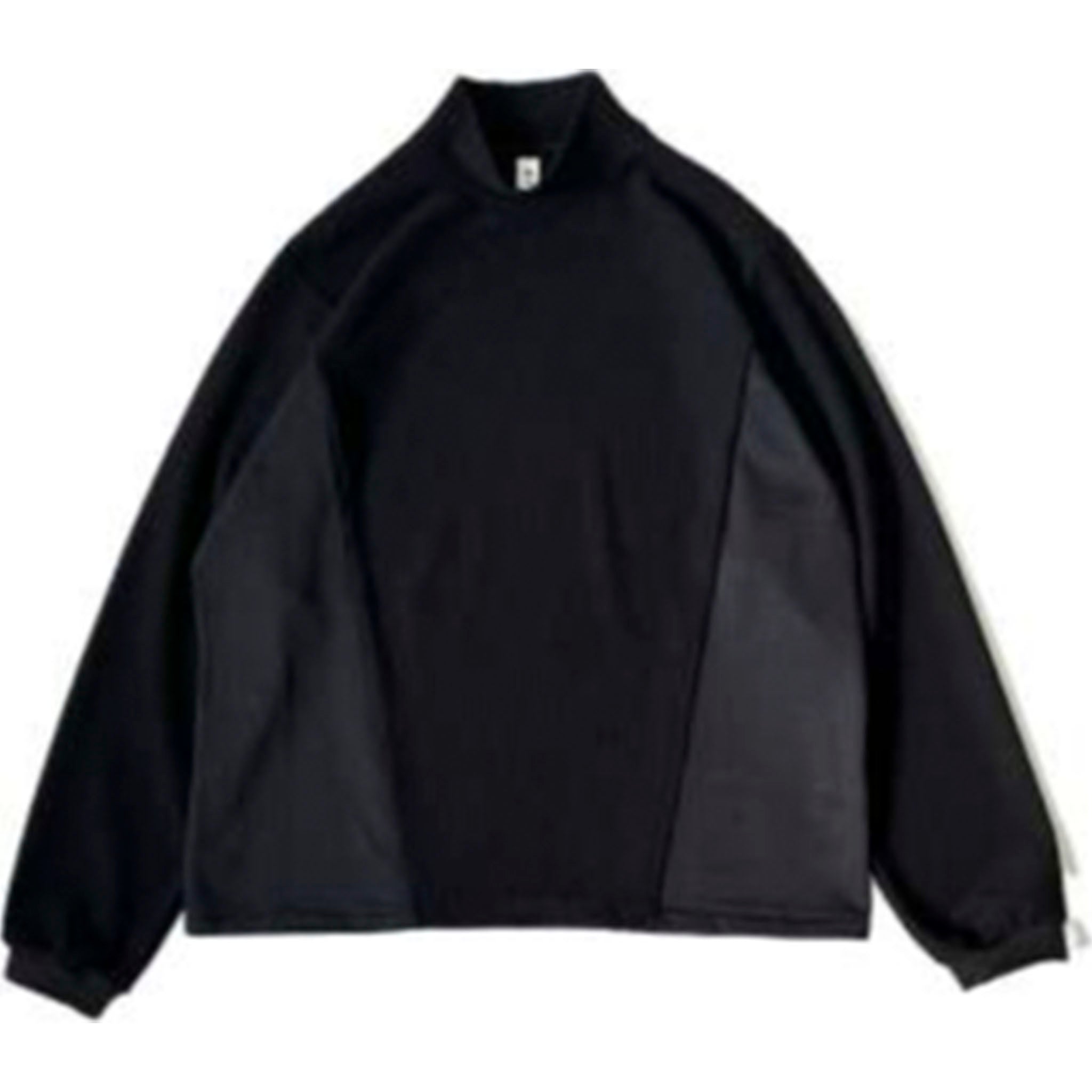 KIMMY "POWER GRID MOCK NECK" POLATEC モックネックカットソー