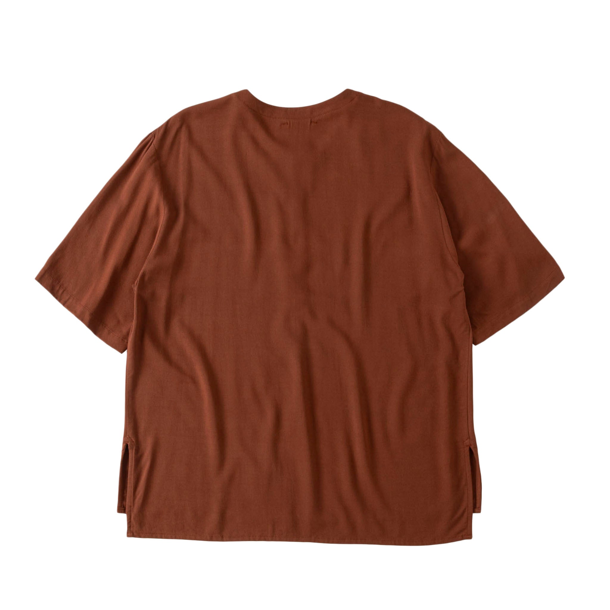 SABY "BAMBOO AMUZEN H-N SHIRTS" バンブー ジョーゼット ヘンリーネックTシャツ