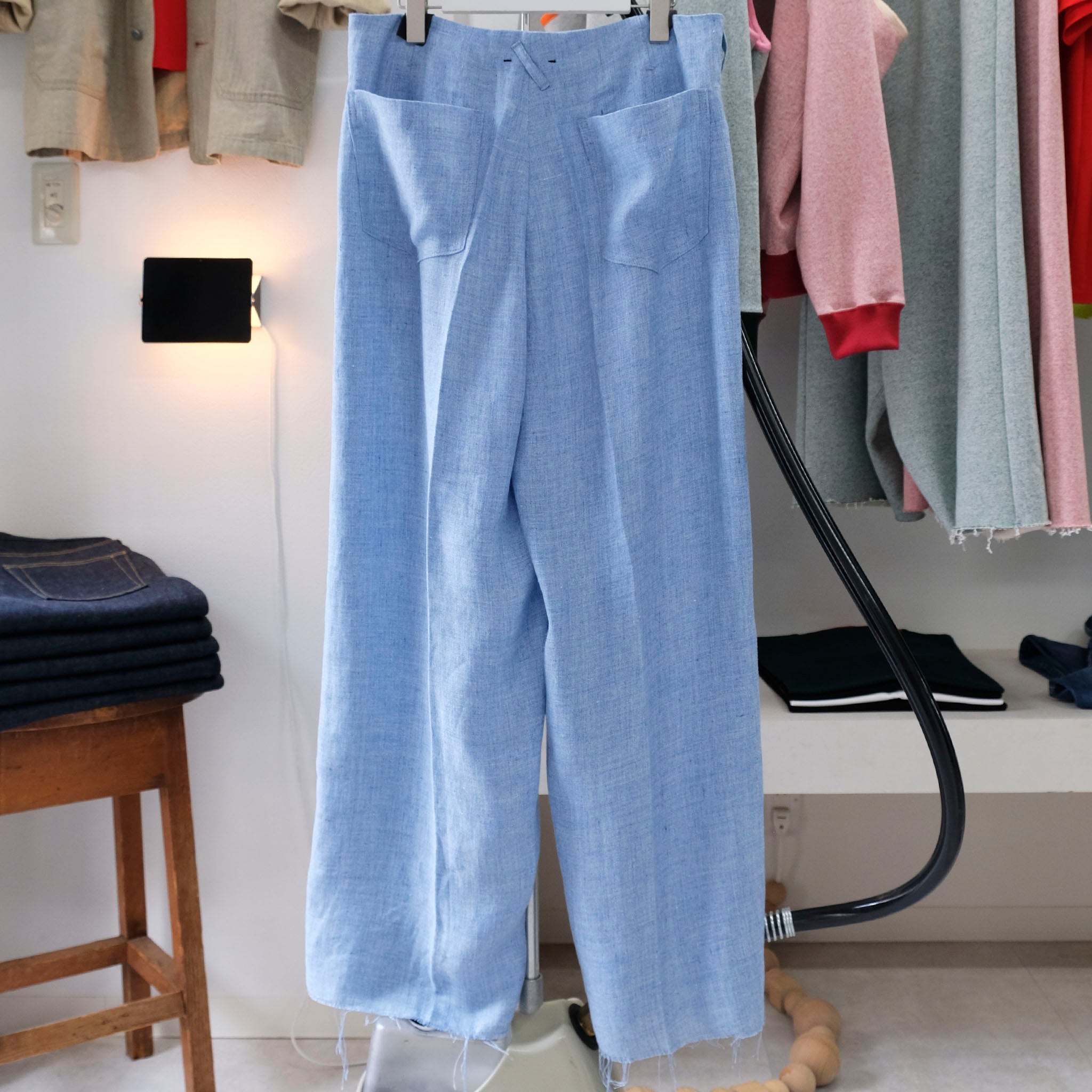SABY (サバイ) / TUCK-BAGGY TYPE 2 - Bishu Japan Linen Canvas FAB -