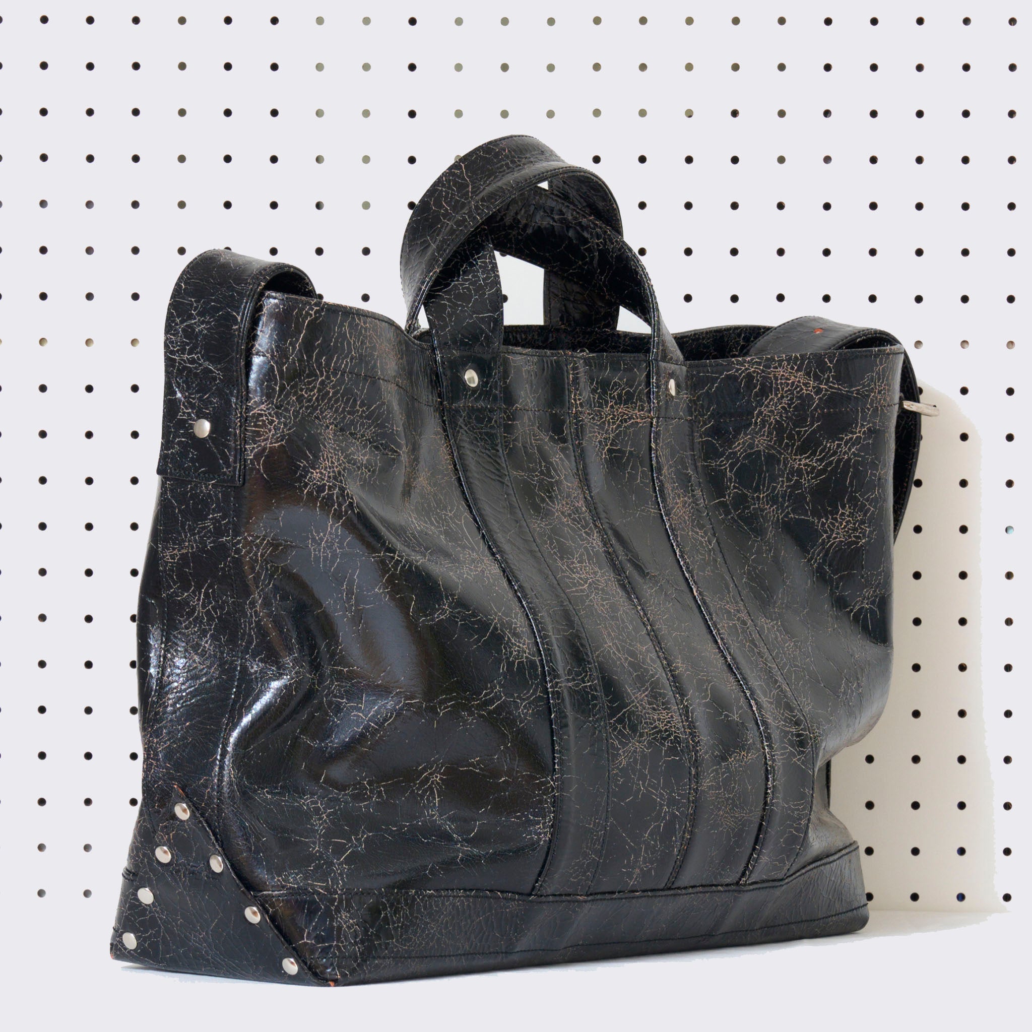 call "CALL-SYSTEM BAG" クラックレザー ビッグ ツールバッグ