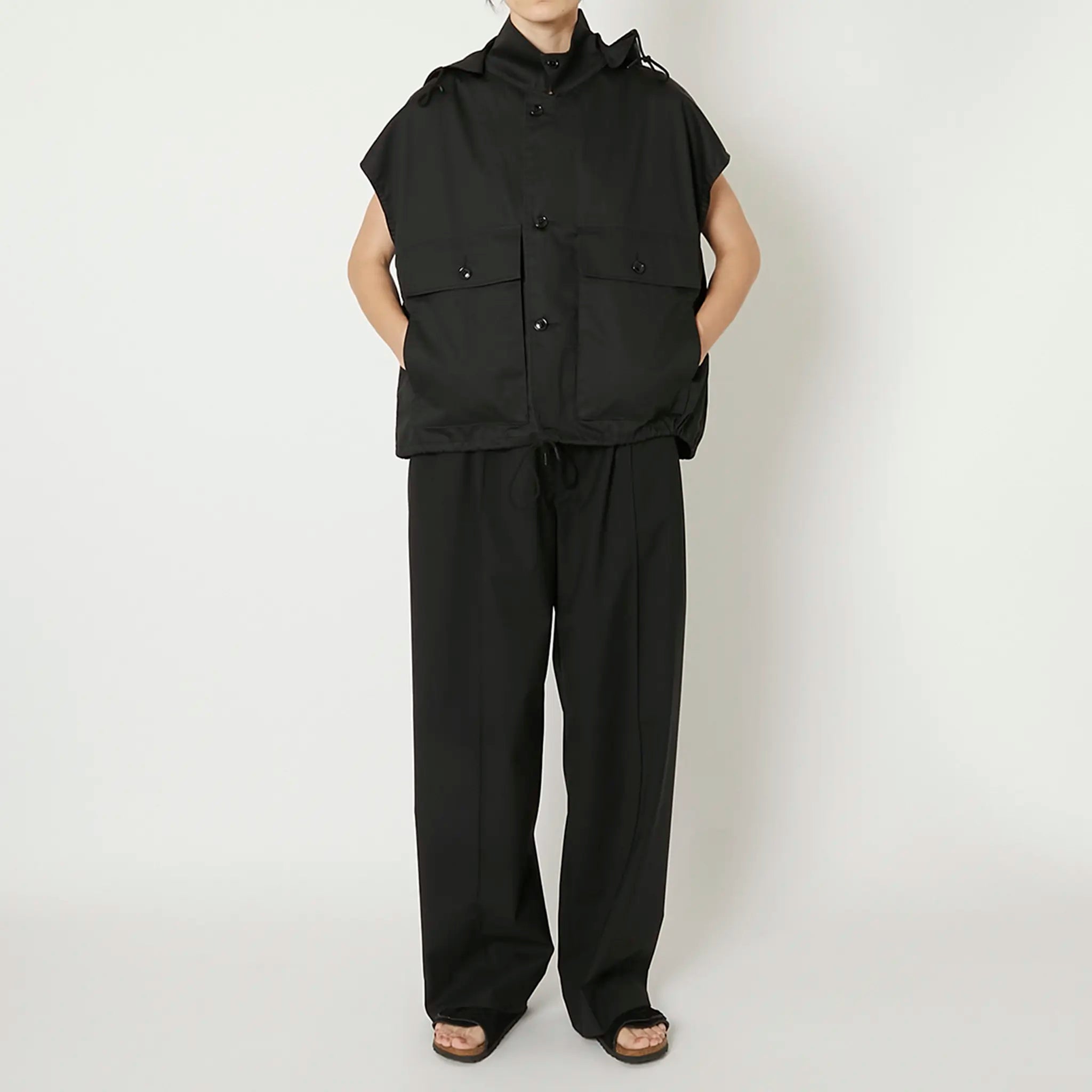 PRODUCT TWELVE "SHORT LENGTH HOODED VEST"