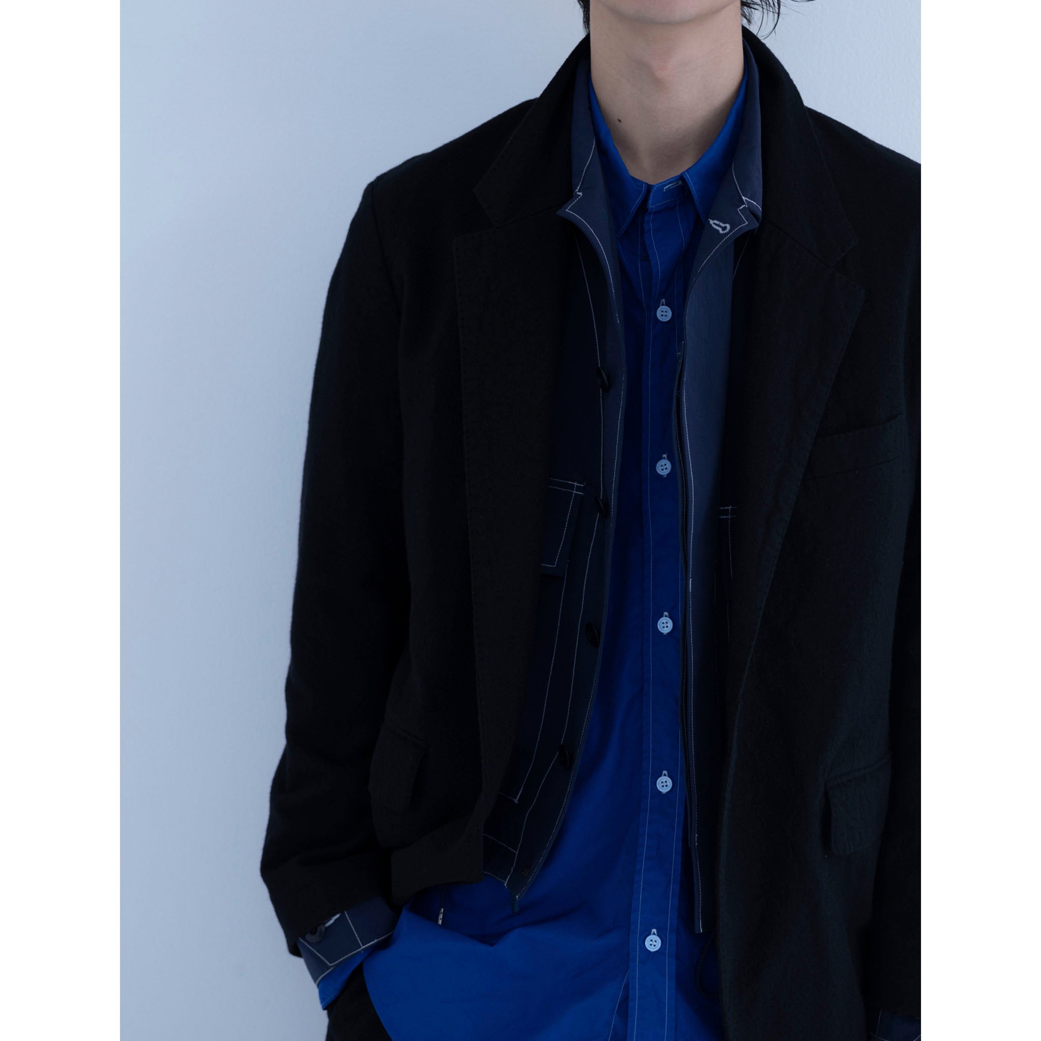 PRODUCT TWELVE "Cropped Utility Shirt" ナイロン ショート丈ジャケット
