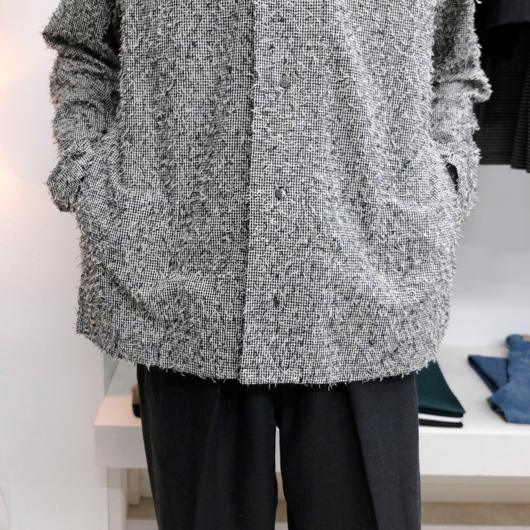 SABY (サバイ) / SLEEPING SHIRTS - Cotton Linen FAB × Needle Work -