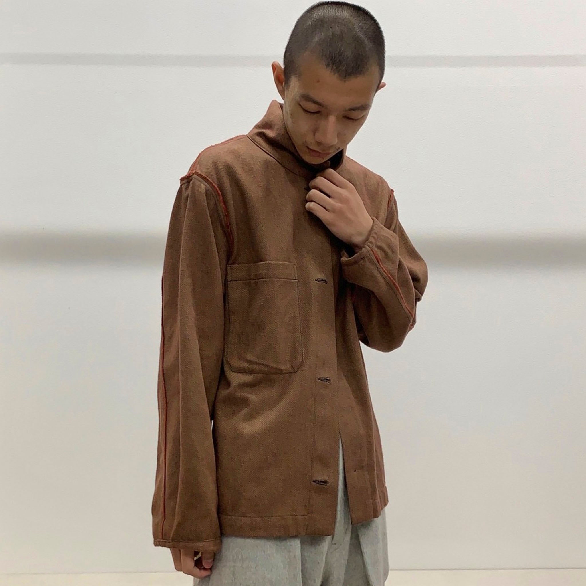 OKOLO "ORIGINAL STAND COLLAR SHIRT"