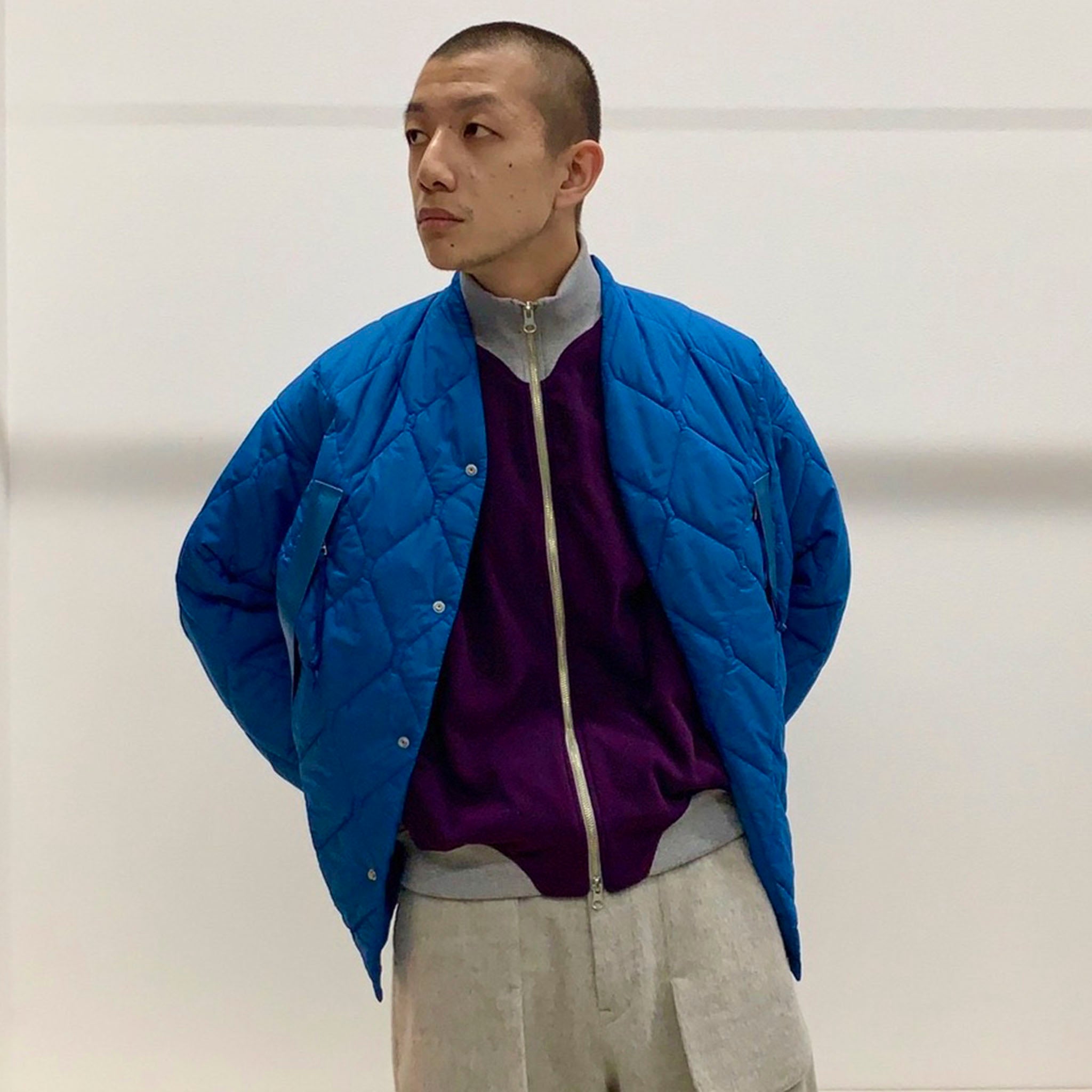 PRODUCT TWELVEのキルティングジャケット