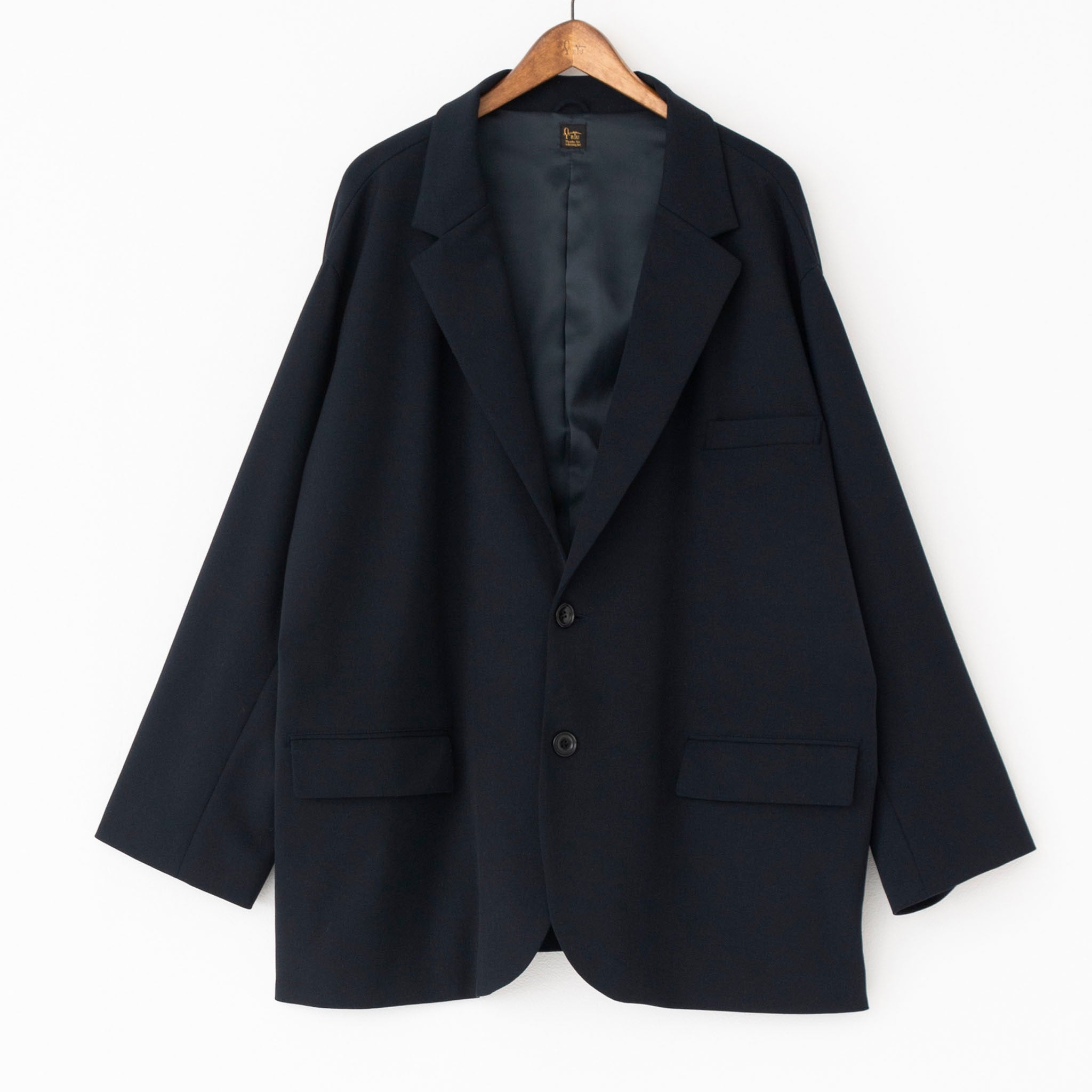 RYU "gabardine 2B jacket" オーバーサイズ テーラードジャケット