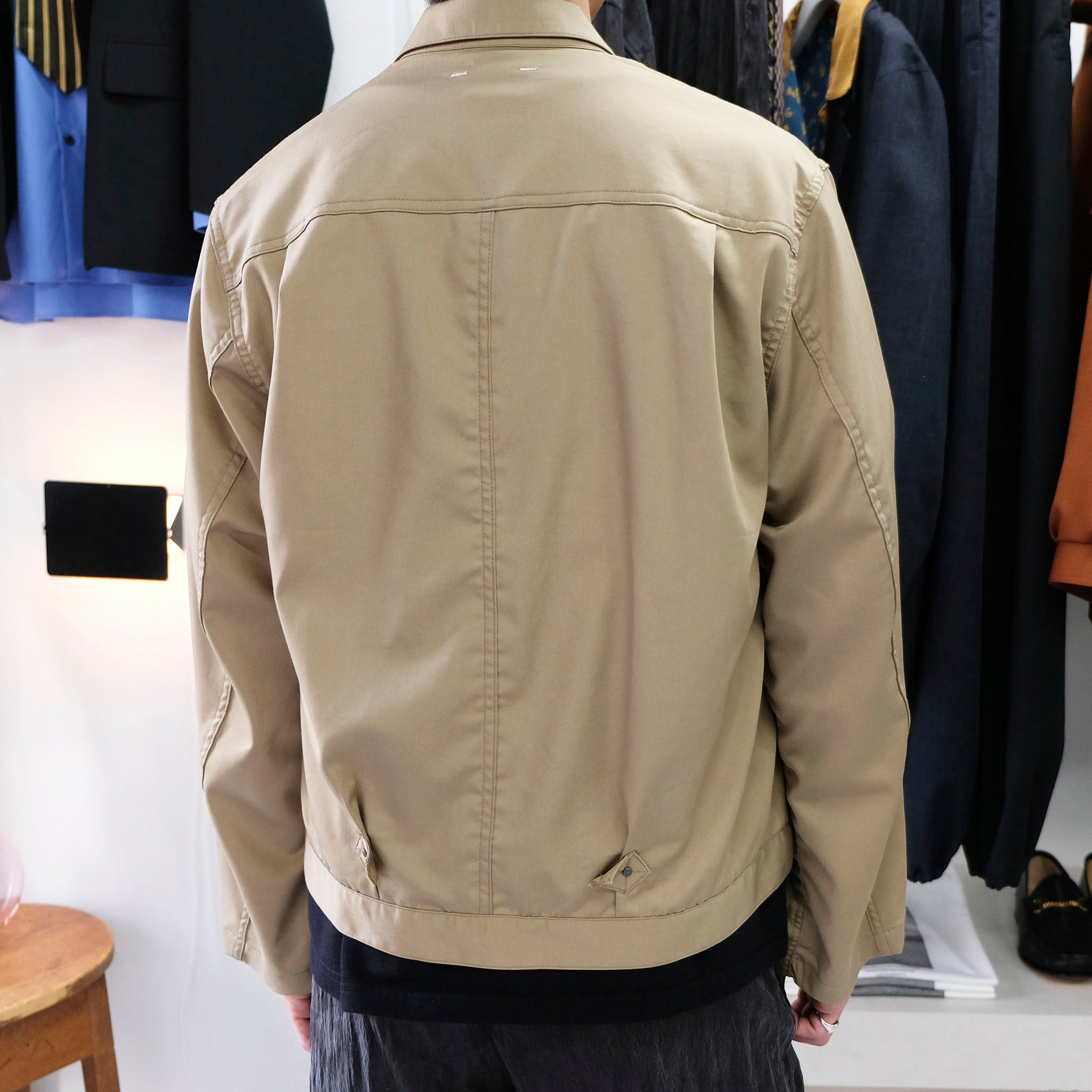 SABY "NEW G-BLOUSON - Viscose Wool Twill -" レーヨンウール ブルゾン