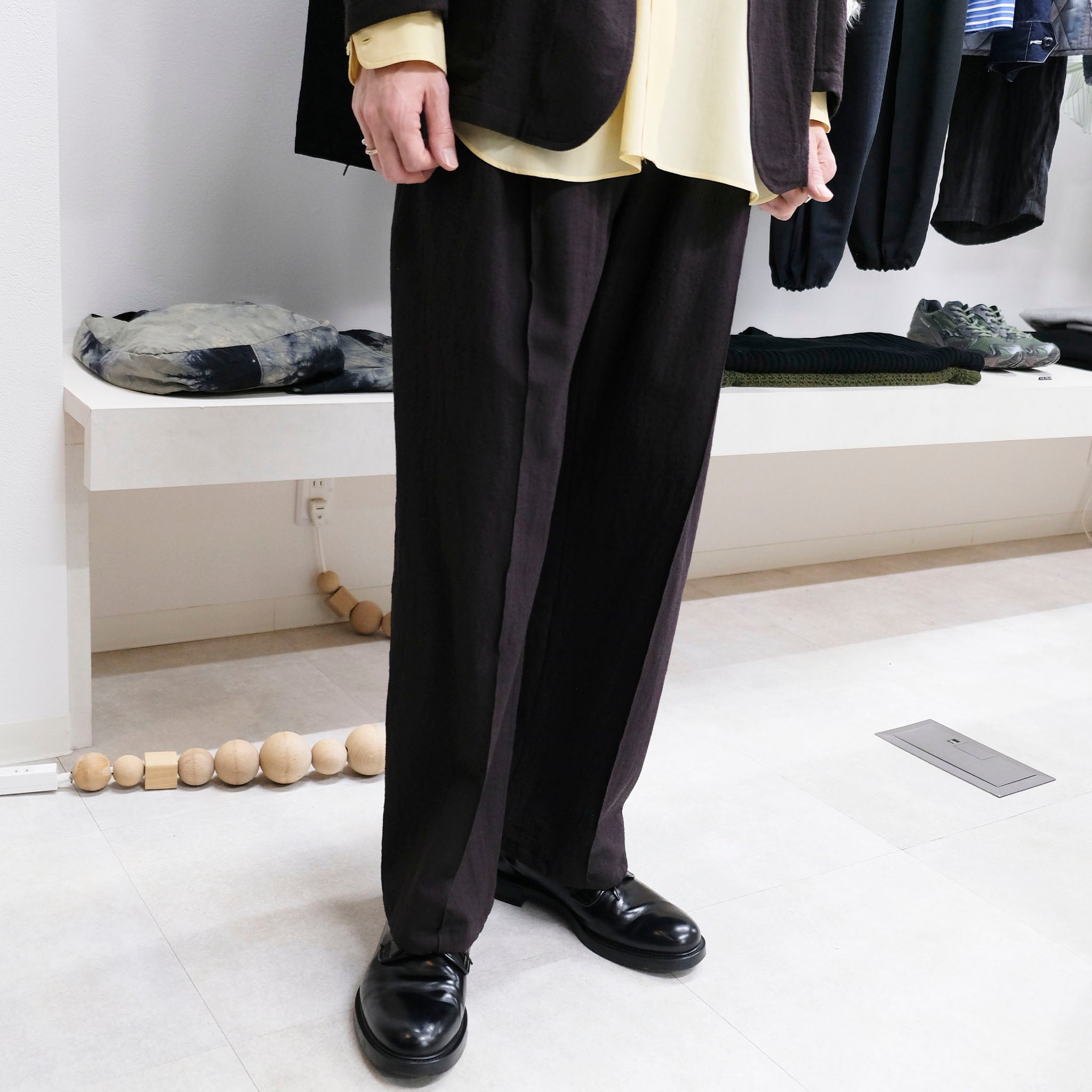 PRODUCT TWELVE "Tecno Wool Sleeping Trousers" テクノウール イージースラックス