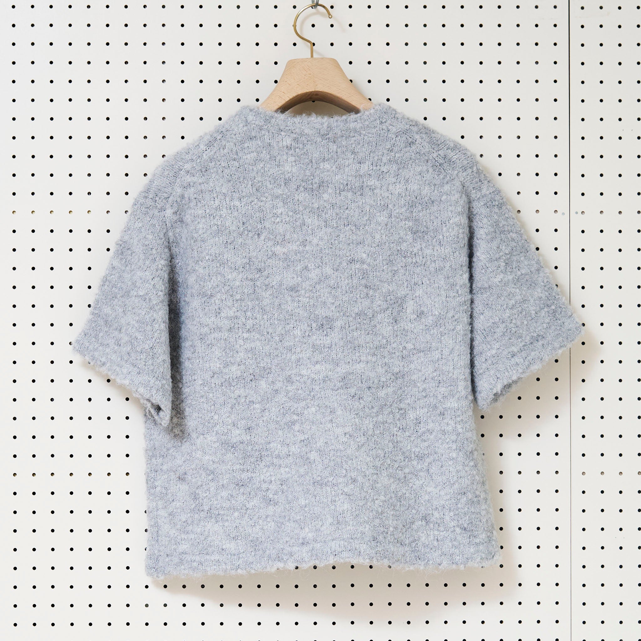 RANDY "FIRMAMENT" ブークレ ニットTシャツ