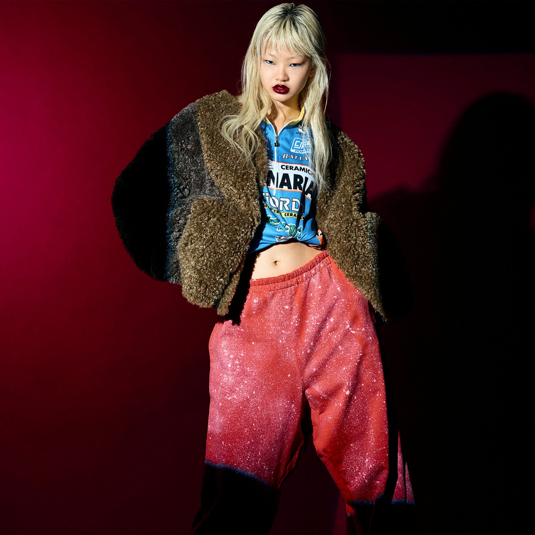 KIMMY "CURLY JACKET"カーリー ミリタリーライナー ファーブルゾン