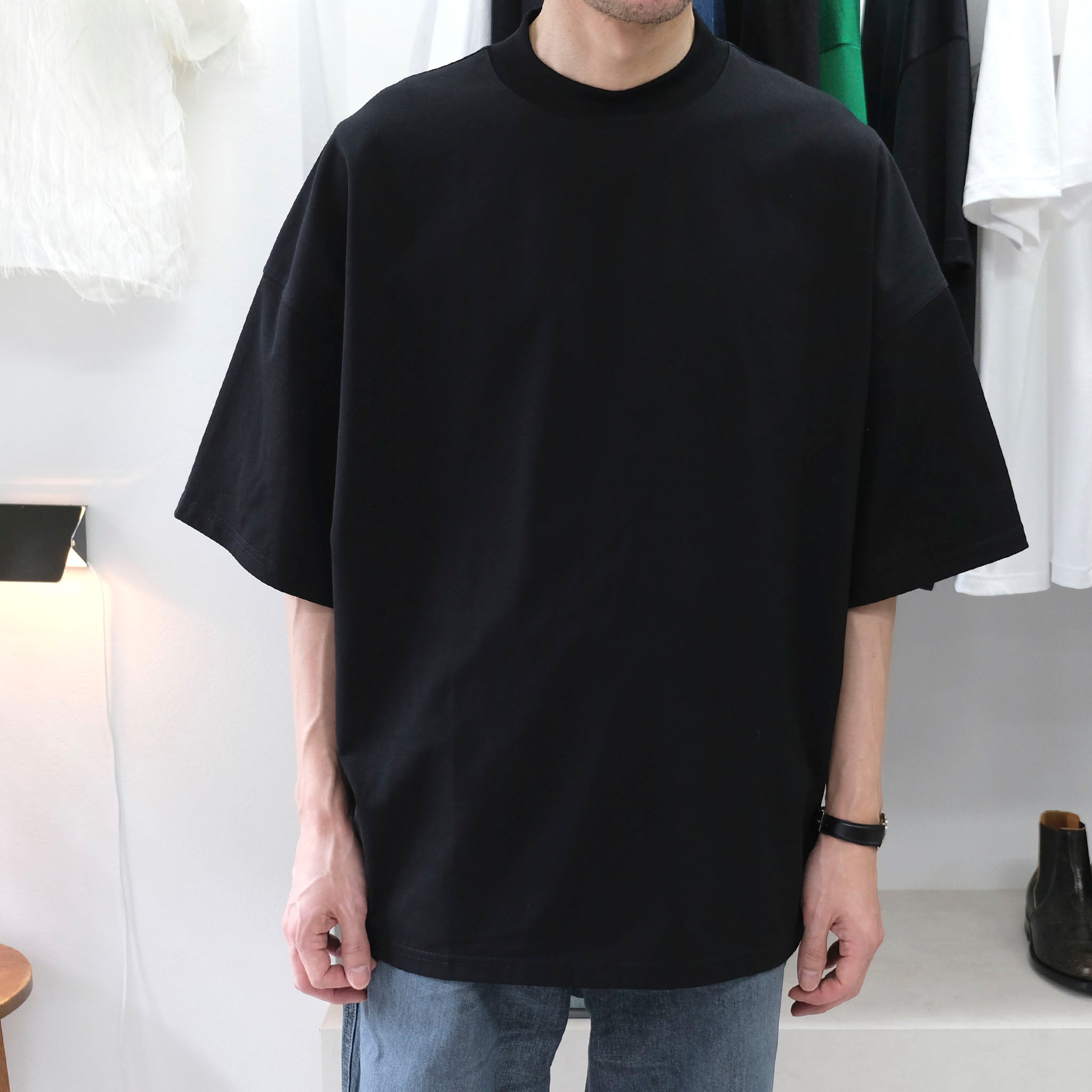 OKOLO "ORIGINAL MOCK NECK T-SHIRT" モックネック Tシャツ