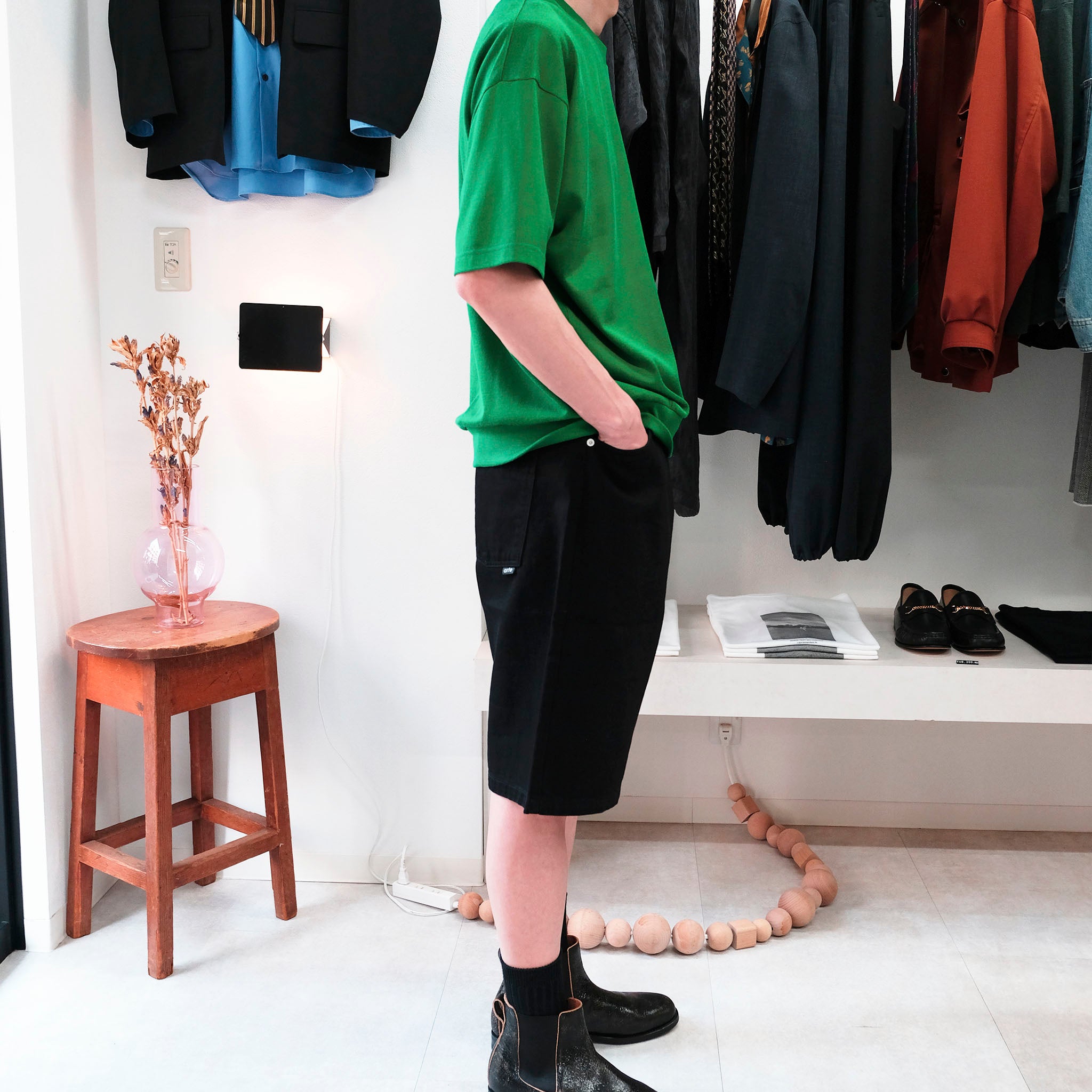 ARTE ANTWERP "DENIM WIDE SHORTS" デニムワイドショーツ