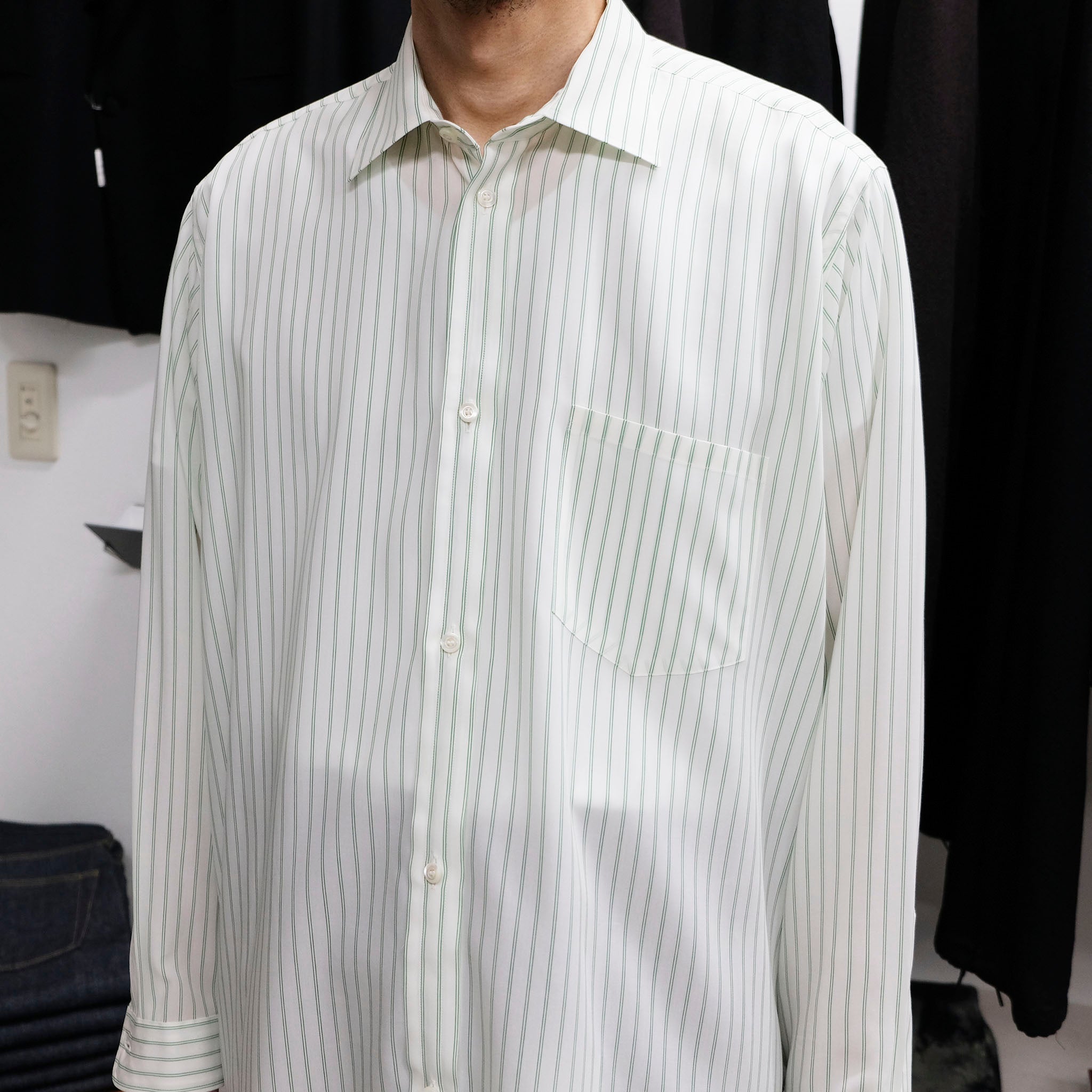 ENCOMING "CLASSIC LONG SLEEVE SHIRT" ロングスリーブシャツ
