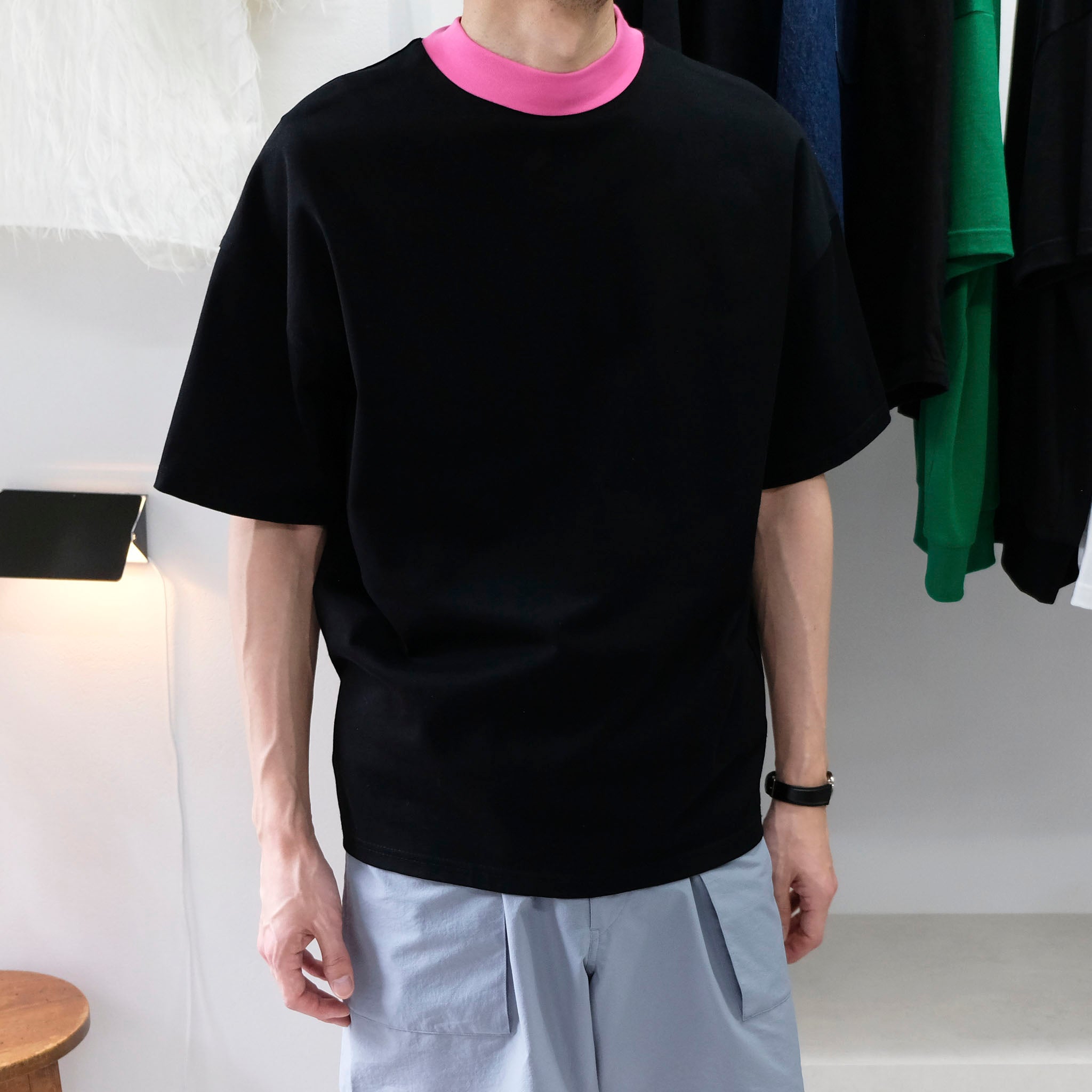 OKOLO "ORIGINAL MOCK NECK T-SHIRT" モックネック Tシャツ