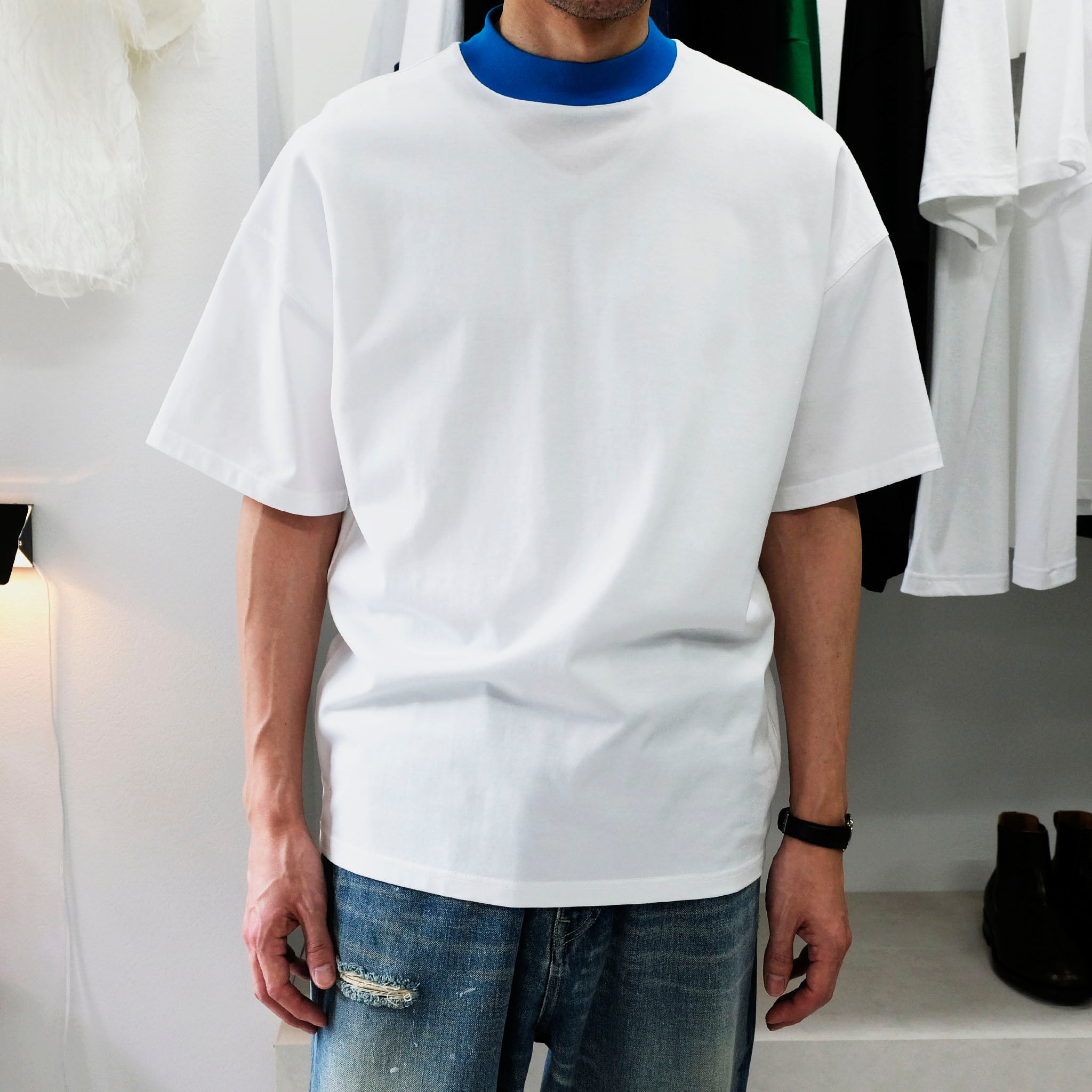 OKOLO "ORIGINAL MOCK NECK T-SHIRT" モックネック Tシャツ