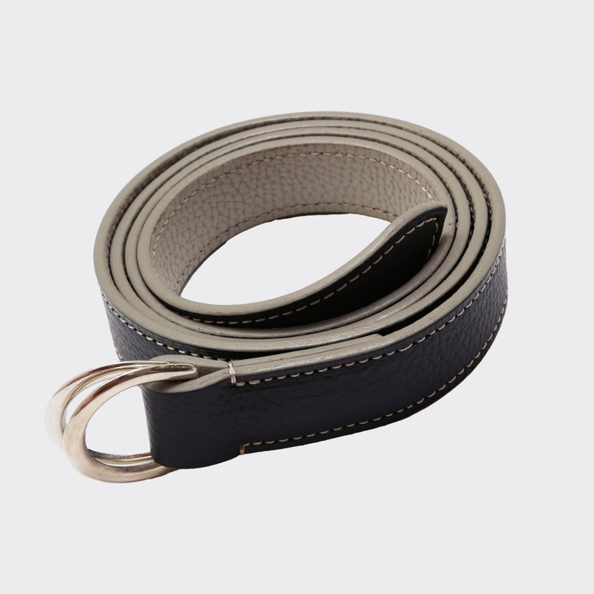 ENCOMING "ENST LEATHER BELT" ダブルリング レザーベルト