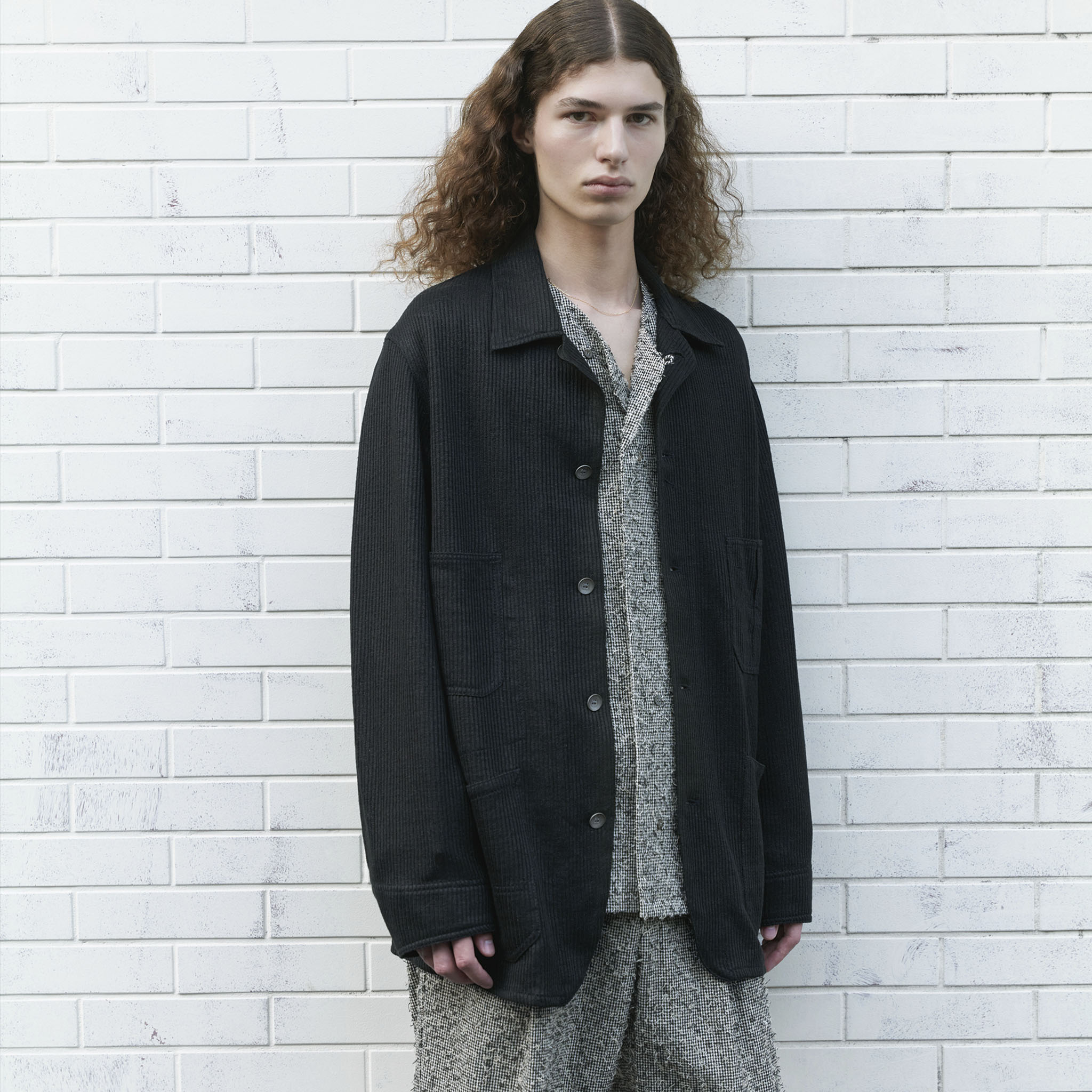 SABY (サバイ) / SLEEPING SHIRTS - Cotton Linen FAB × Needle Work -