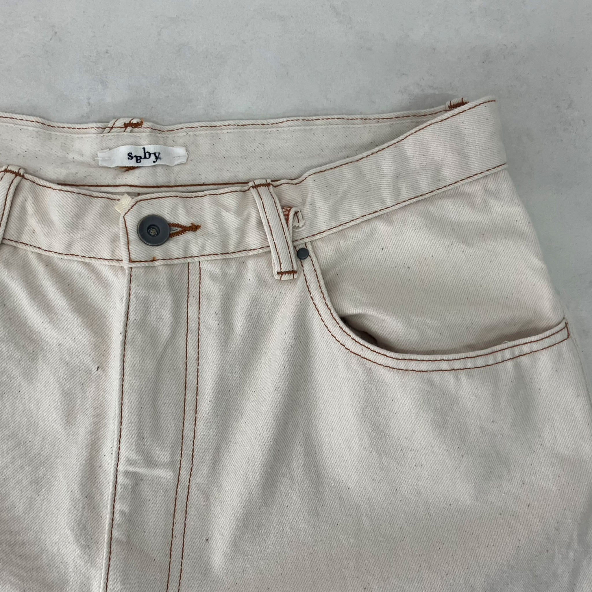 SABY "KAMATA DENIM TROUSERS TYPE01 -14OZ TYPE66-"