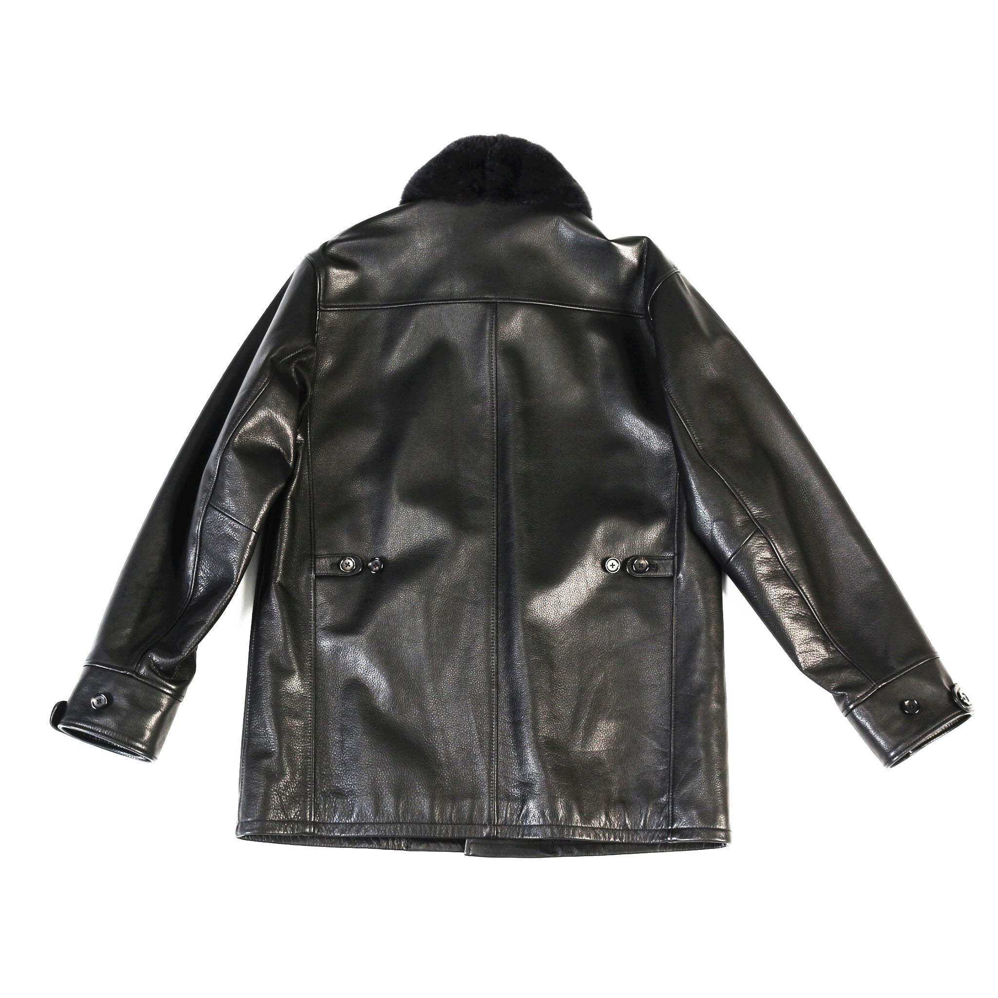 RYU "LEATHER HALFCOAT" カウハイド レザーハーフコート