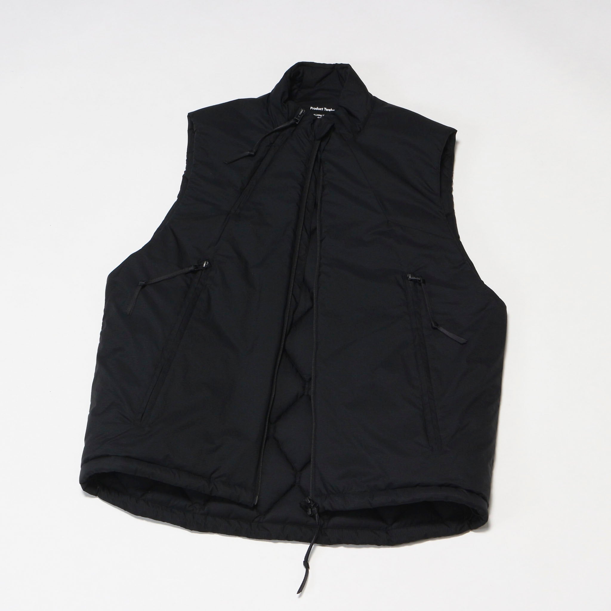 PRODUCT TWELVE "Primaloft Puffer Vest" プリマロフト ダウンベスト