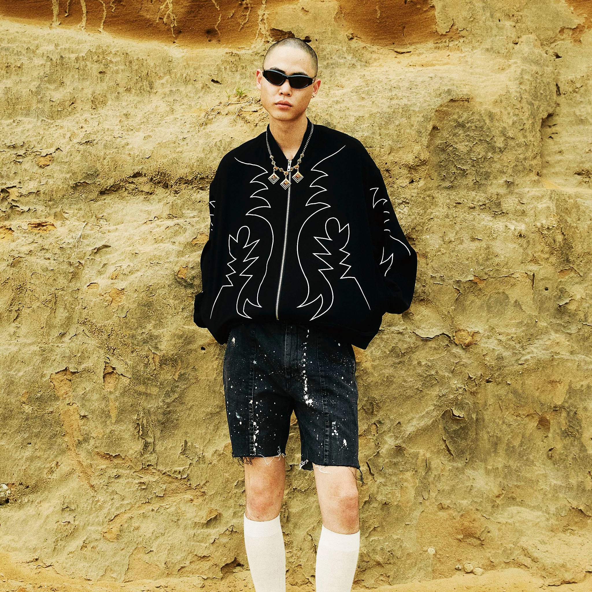 KIMMY "WESTERN FUNCTION JK" ウエスタン ボンバージャケット