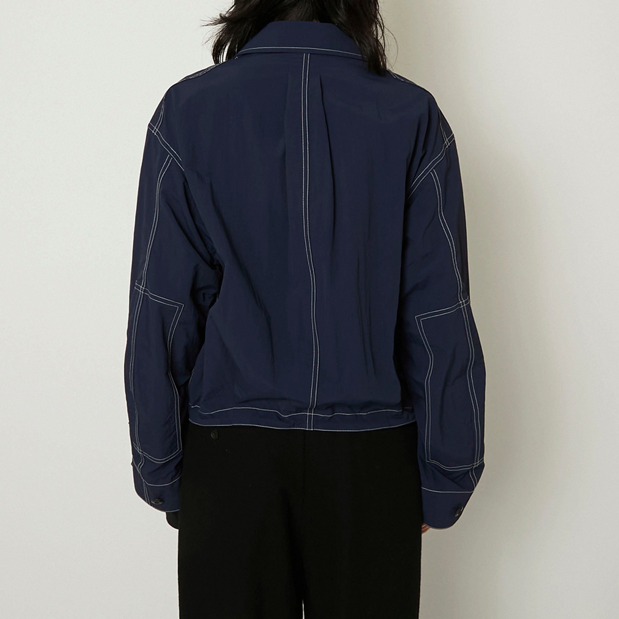 PRODUCT TWELVE "Cropped Utility Shirt" ナイロン ショート丈ジャケット