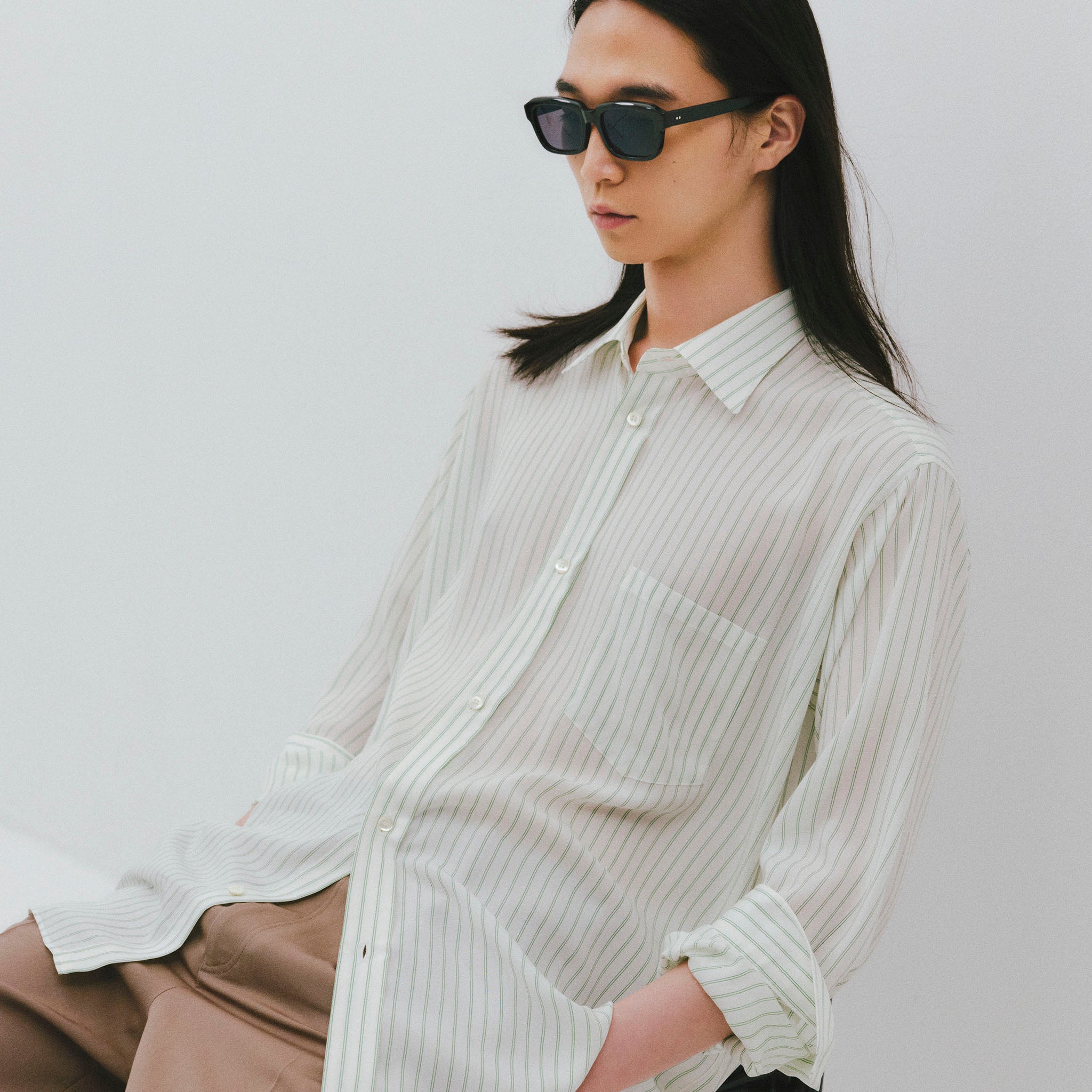 ENCOMING "CLASSIC LONG SLEEVE SHIRT" ロングスリーブシャツ