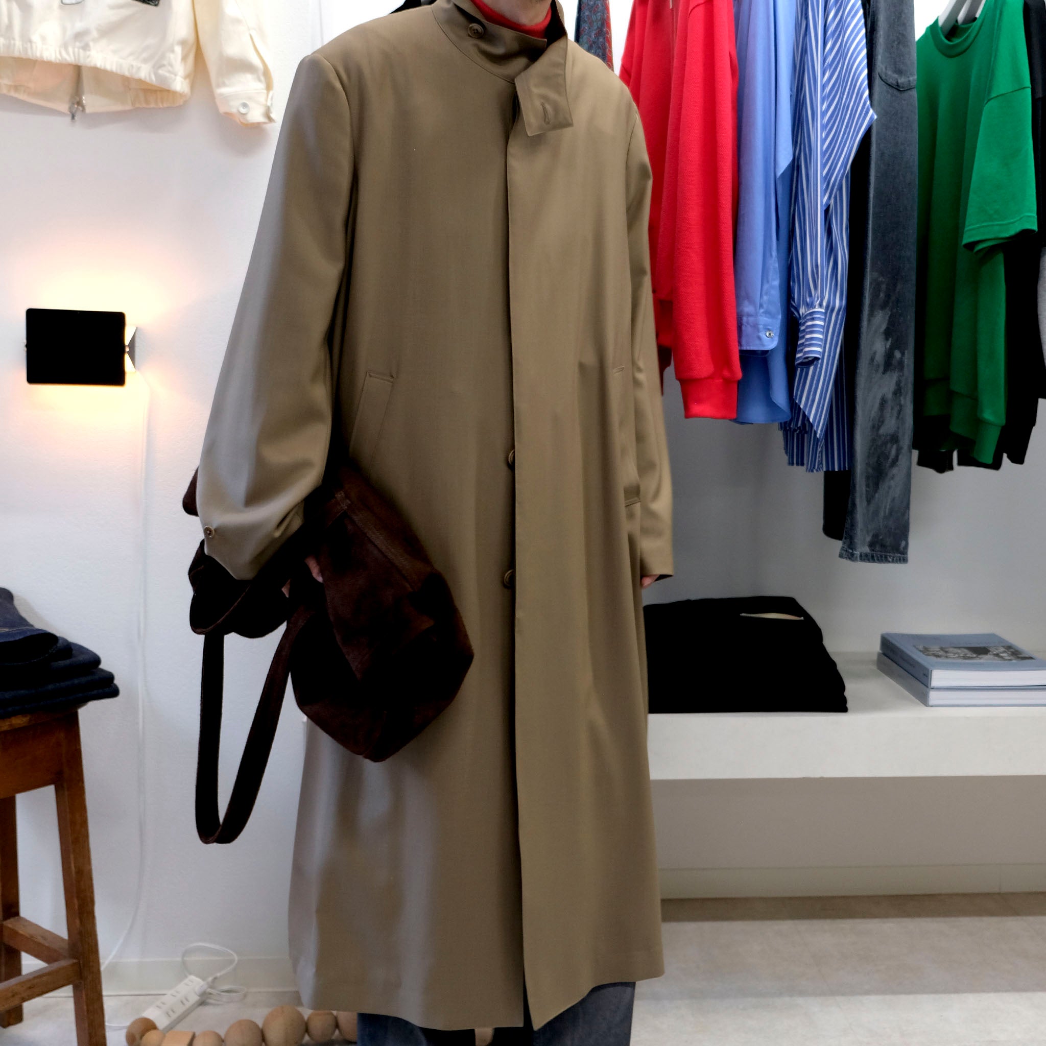REVERBERATE "STAND COLLAR COAT" スタンドカラーコート