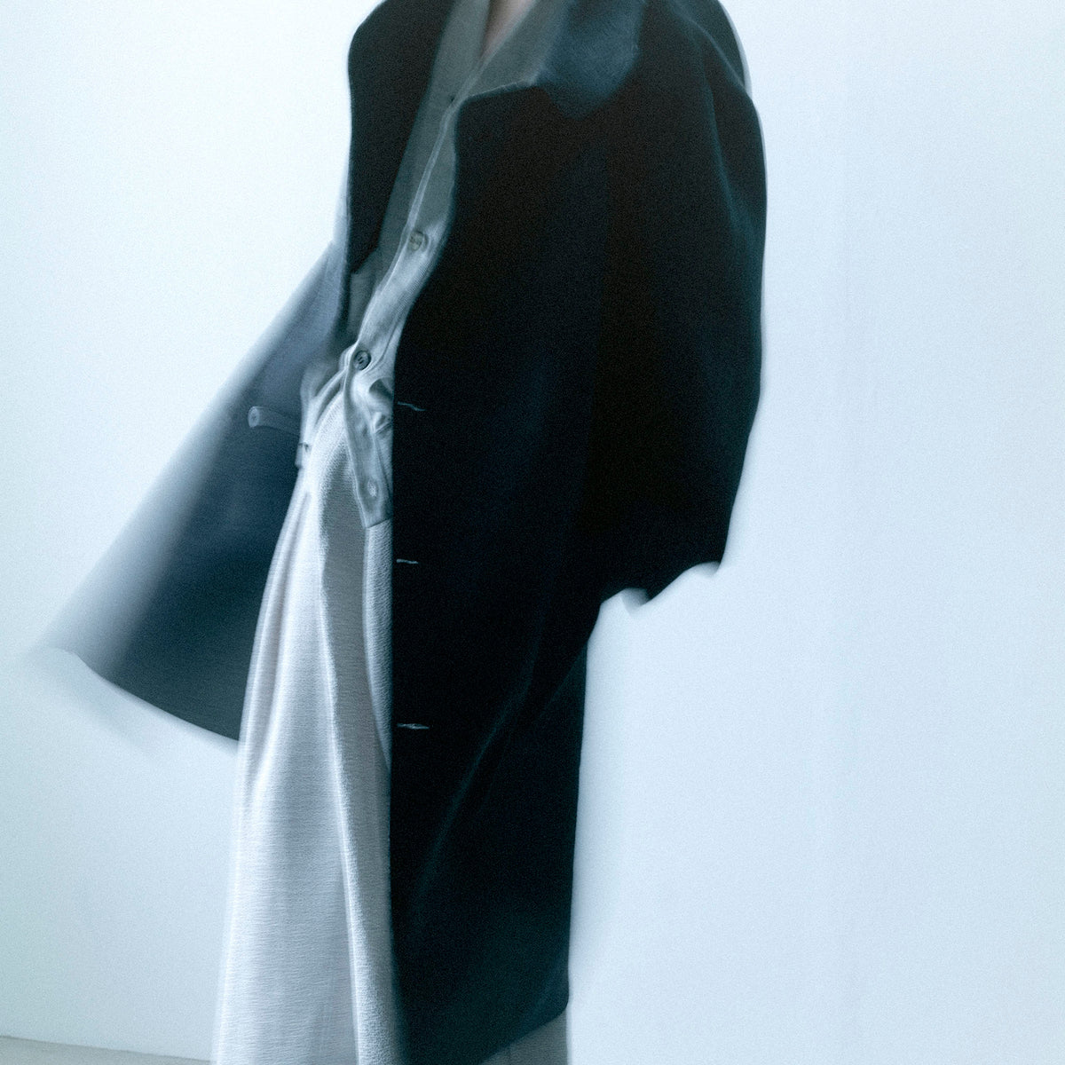 SABY(サバイ)/ REVERSIBLE USMA COAT リバーシブル ウール・ベロアコート