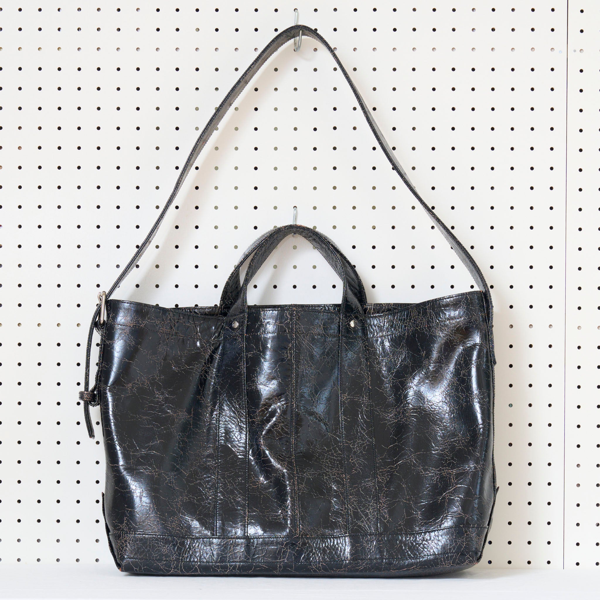 call "CALL-SYSTEM BAG" クラックレザー ビッグ ツールバッグ