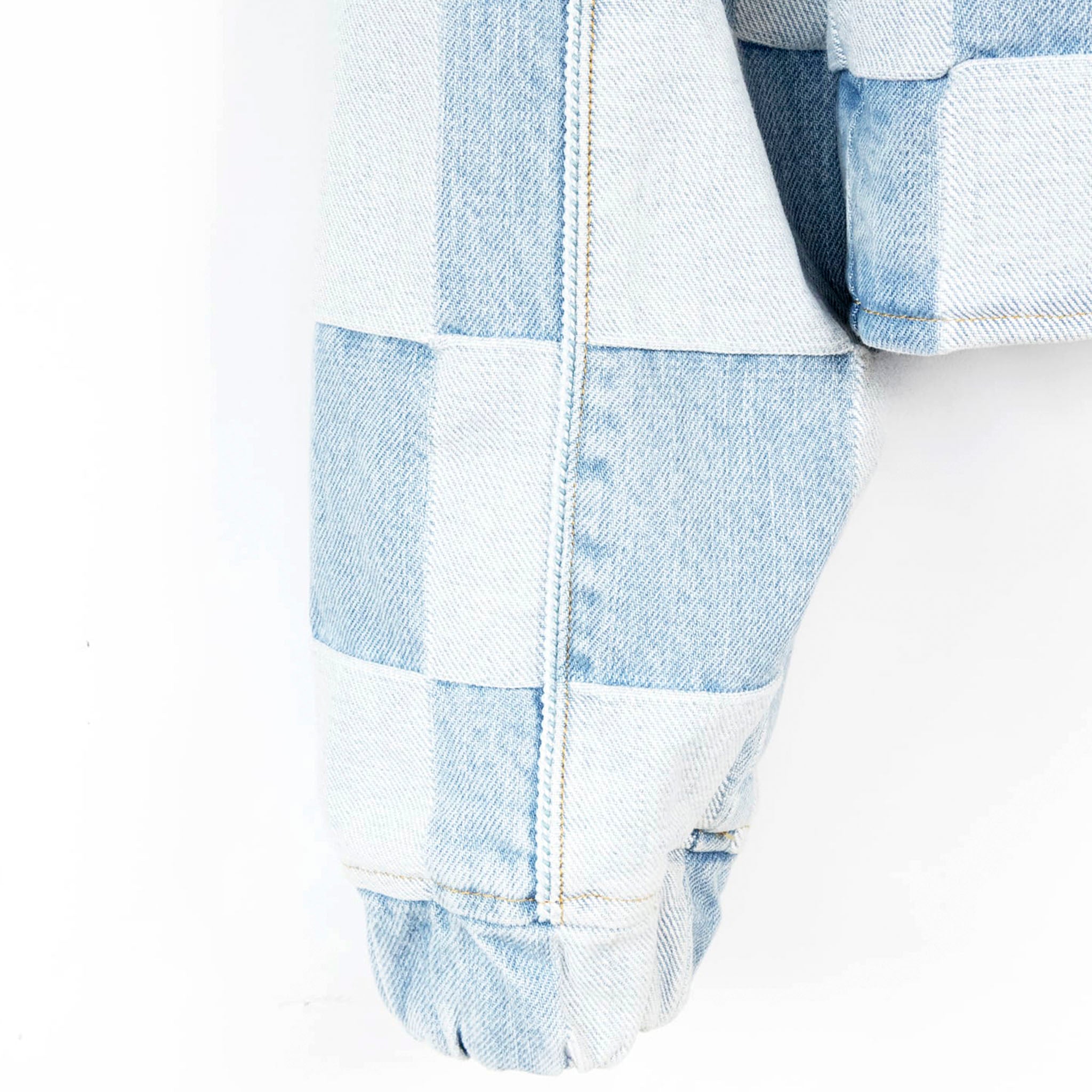 RANDY (ランディ) / CLIMBS AND DIPS (CHECK DENIM) デニムブルゾン