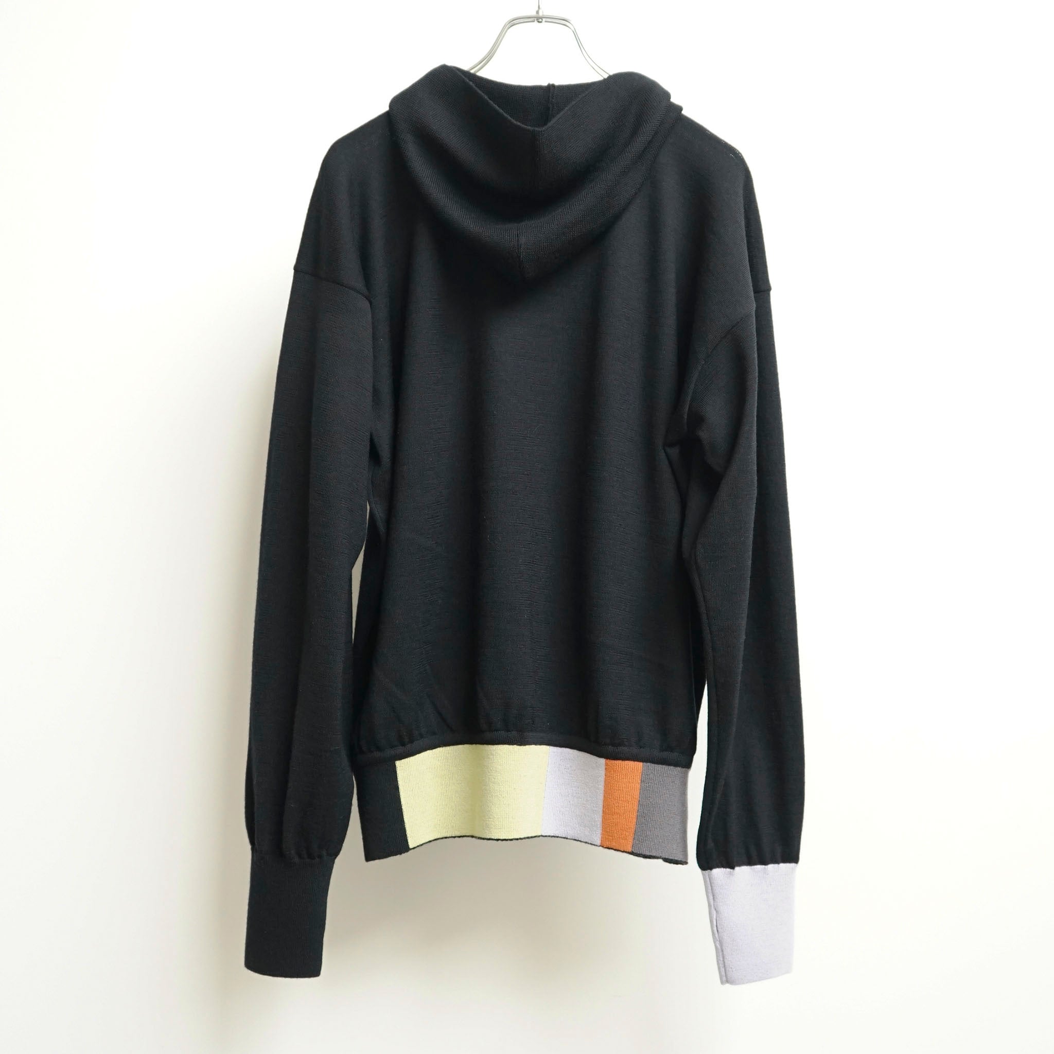 REVERBERATE(リバーバレイト)/ HIGHGAGE KNIT HOODY ハイゲージウールニットフーディ