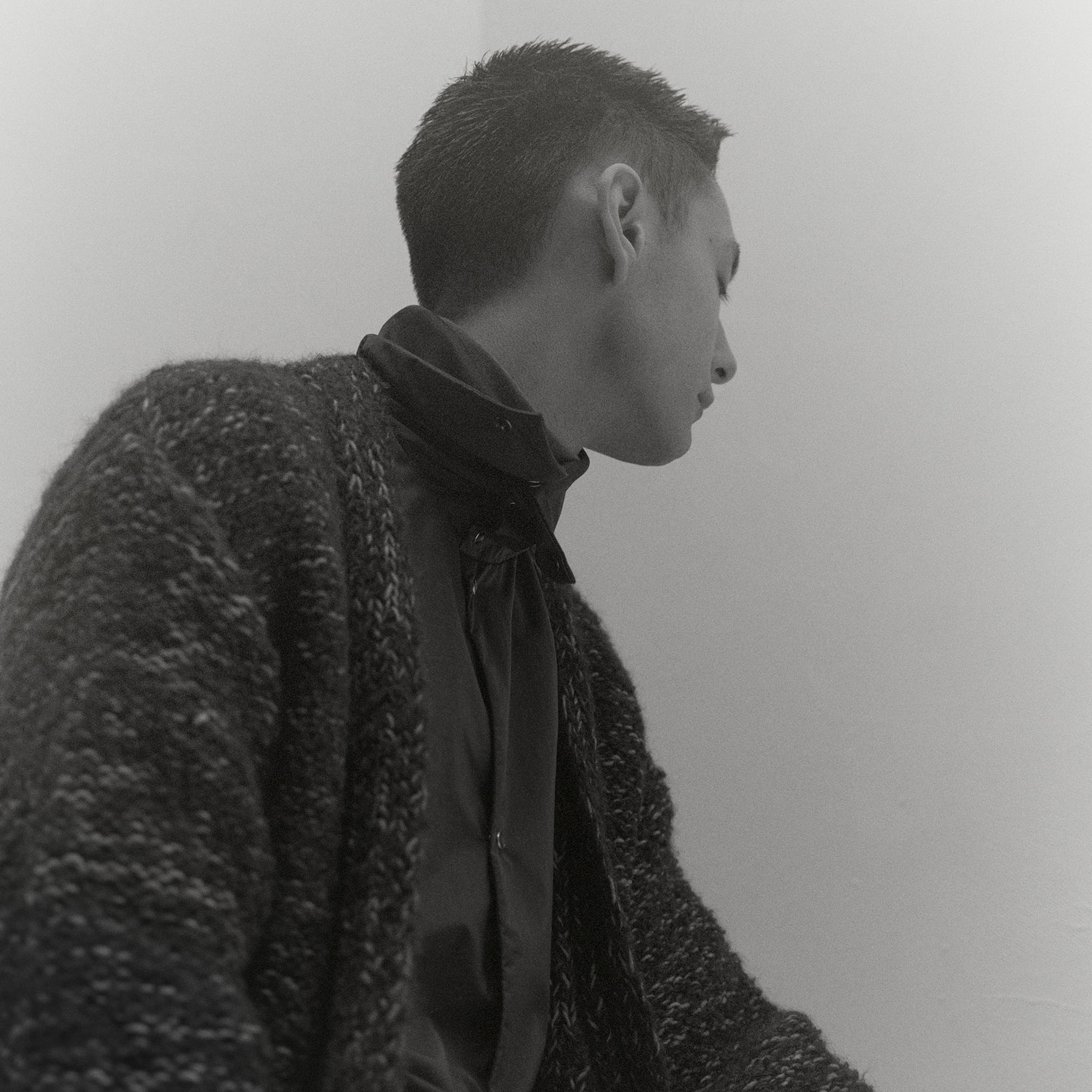 SABY "VINTAGE NYLON HIGH NECK SHIRTS - Limonta Nylon Fab -"ナイロンスタンドカラーシャツ