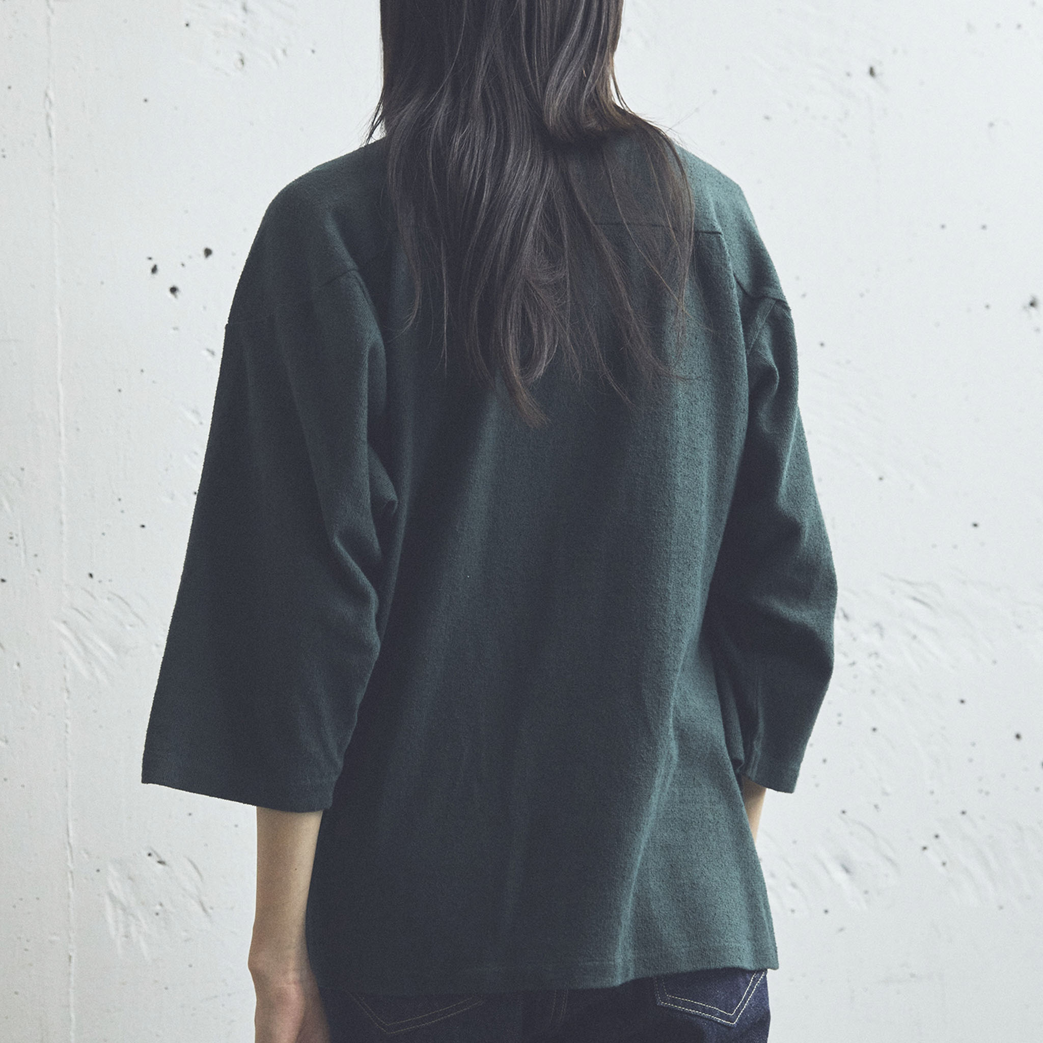 KURO "BRUSH FOOTBALL TEE" ブラッシュ フットボールTシャツ