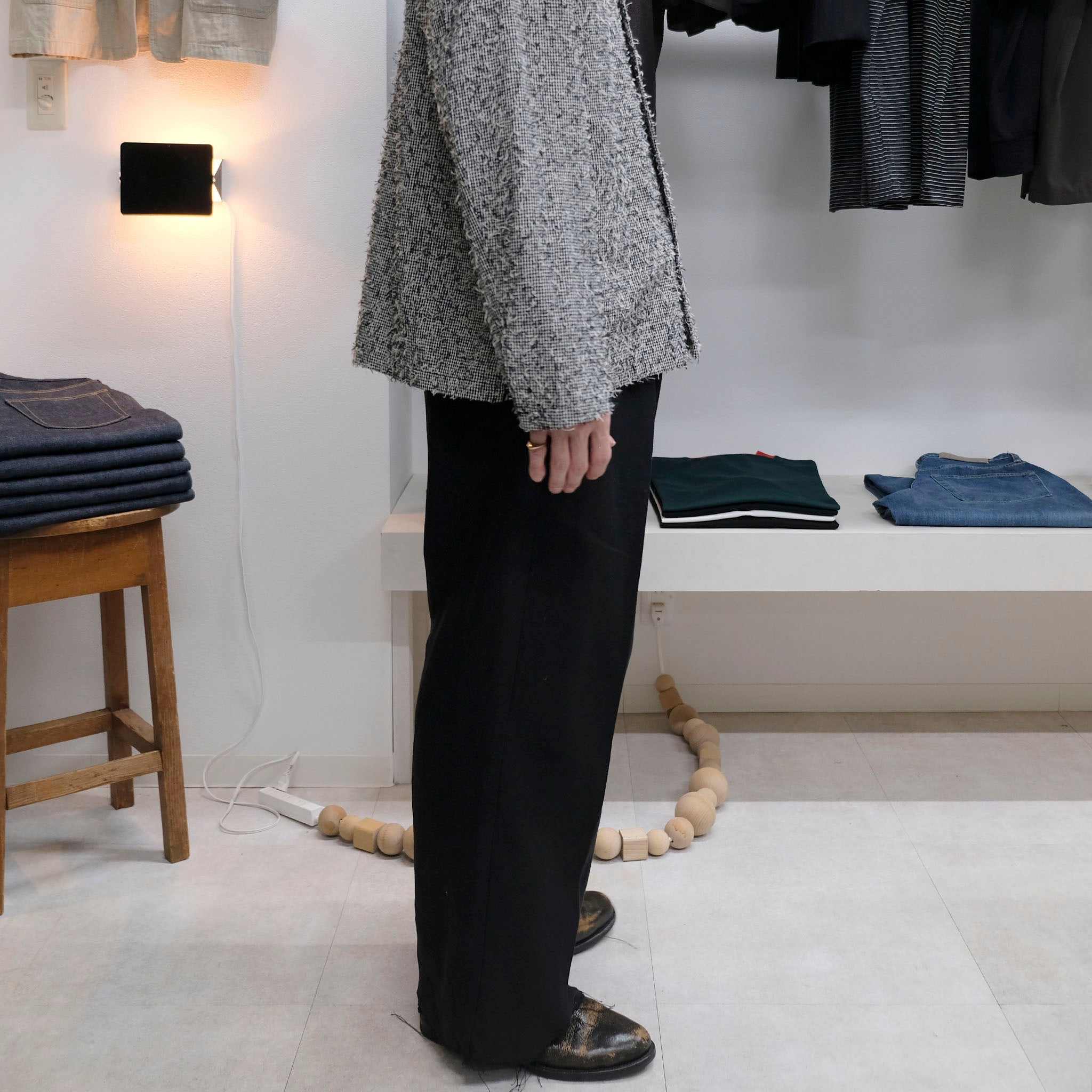 SABY (サバイ) / TUCK-BAGGY TYPE 2 - Bishu Japan Linen Canvas FAB -