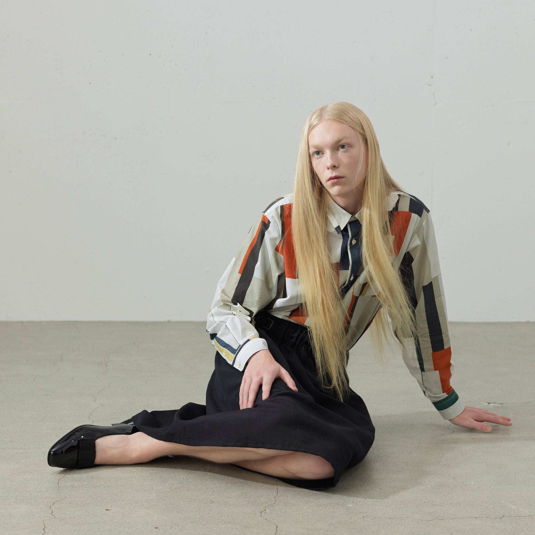REVERBERATE "BELTED SKIRT"
