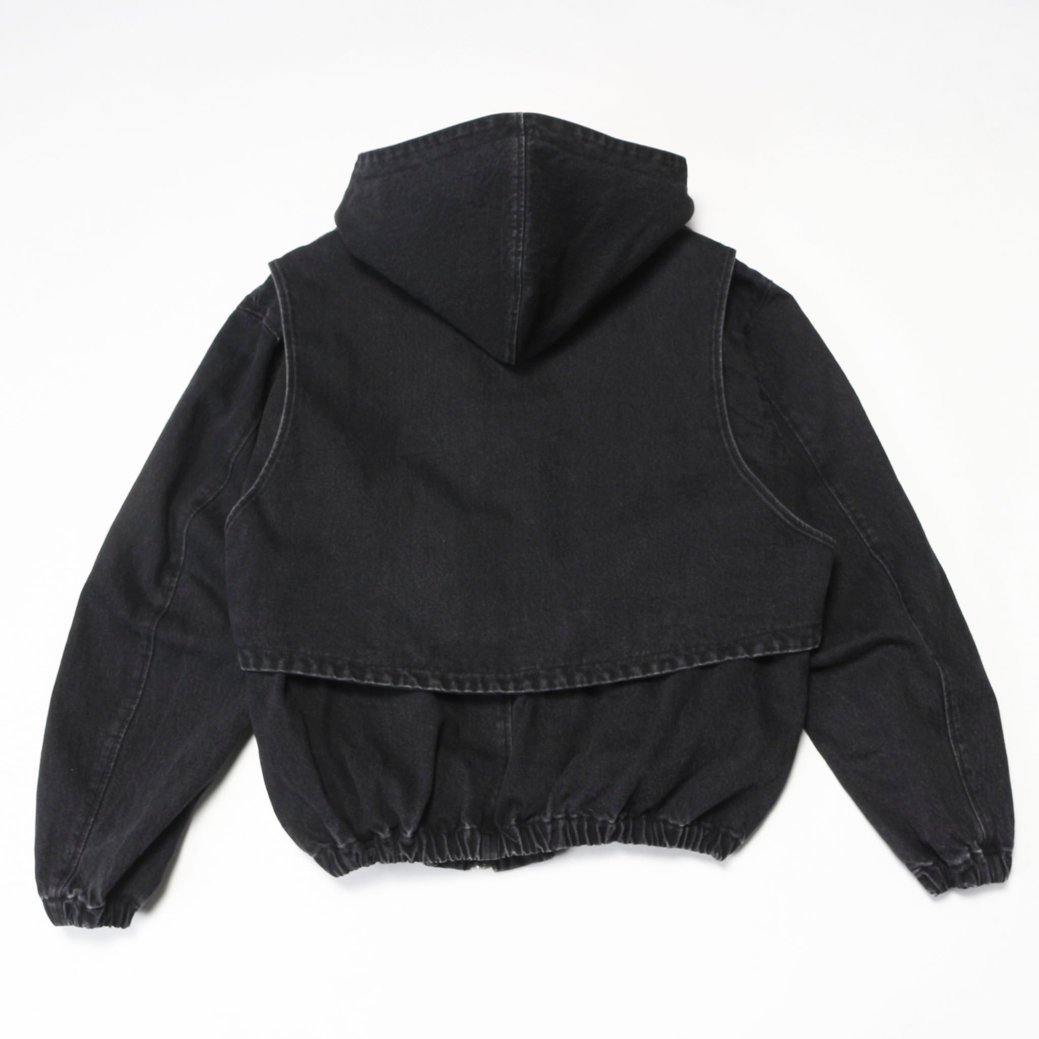 call "HOODIE BLOUSON" デニム フーデッドブルゾン